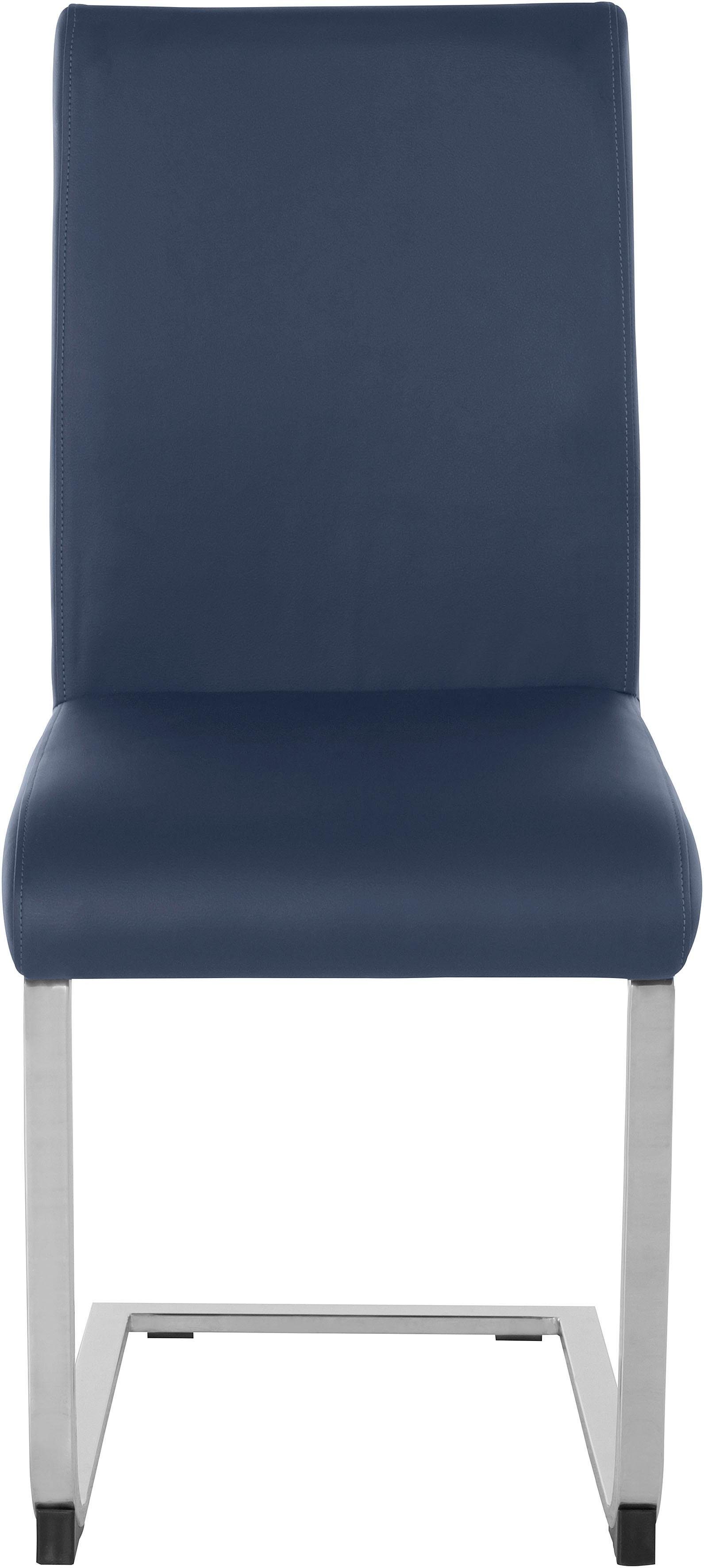 Home affaire Vrijdragende stoel Charissa Bekleding in verschillende kwaliteiten, maximaal vermogen 120 kg (set, 2 stuks)