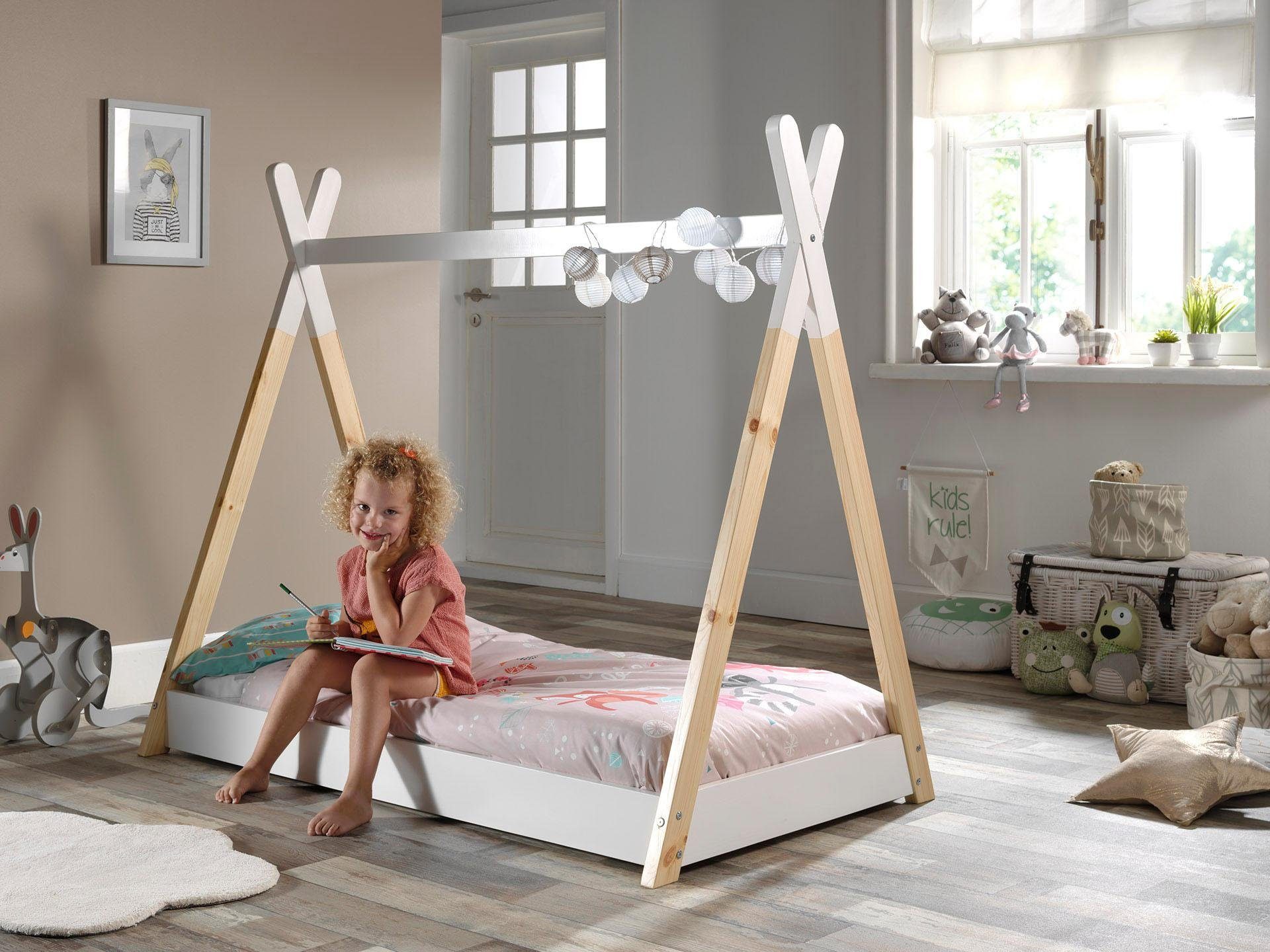 Vipack Kinderledikant Tipi met lattenbodem