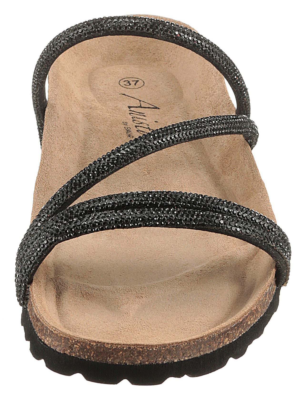 Aniston SHOES Slippers , zomerschoen, strandschoen, glitterstenen - nieuwe collectie