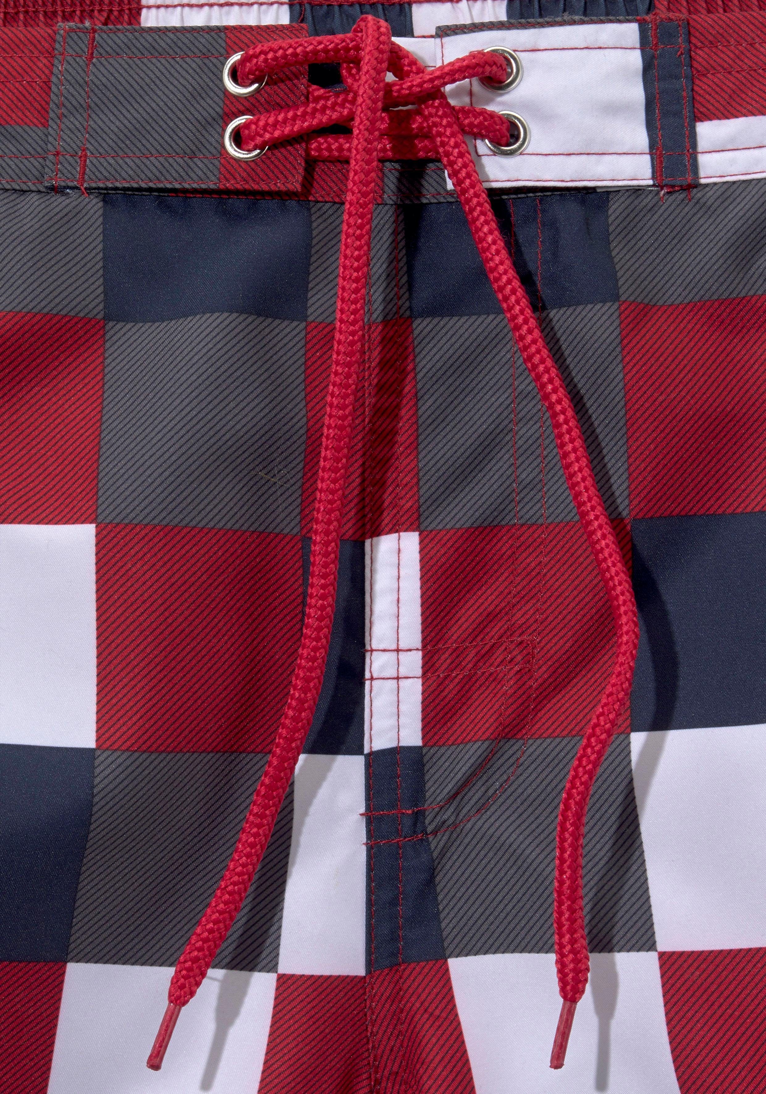 Buffalo Zwemshort in een trendy ruitdessin