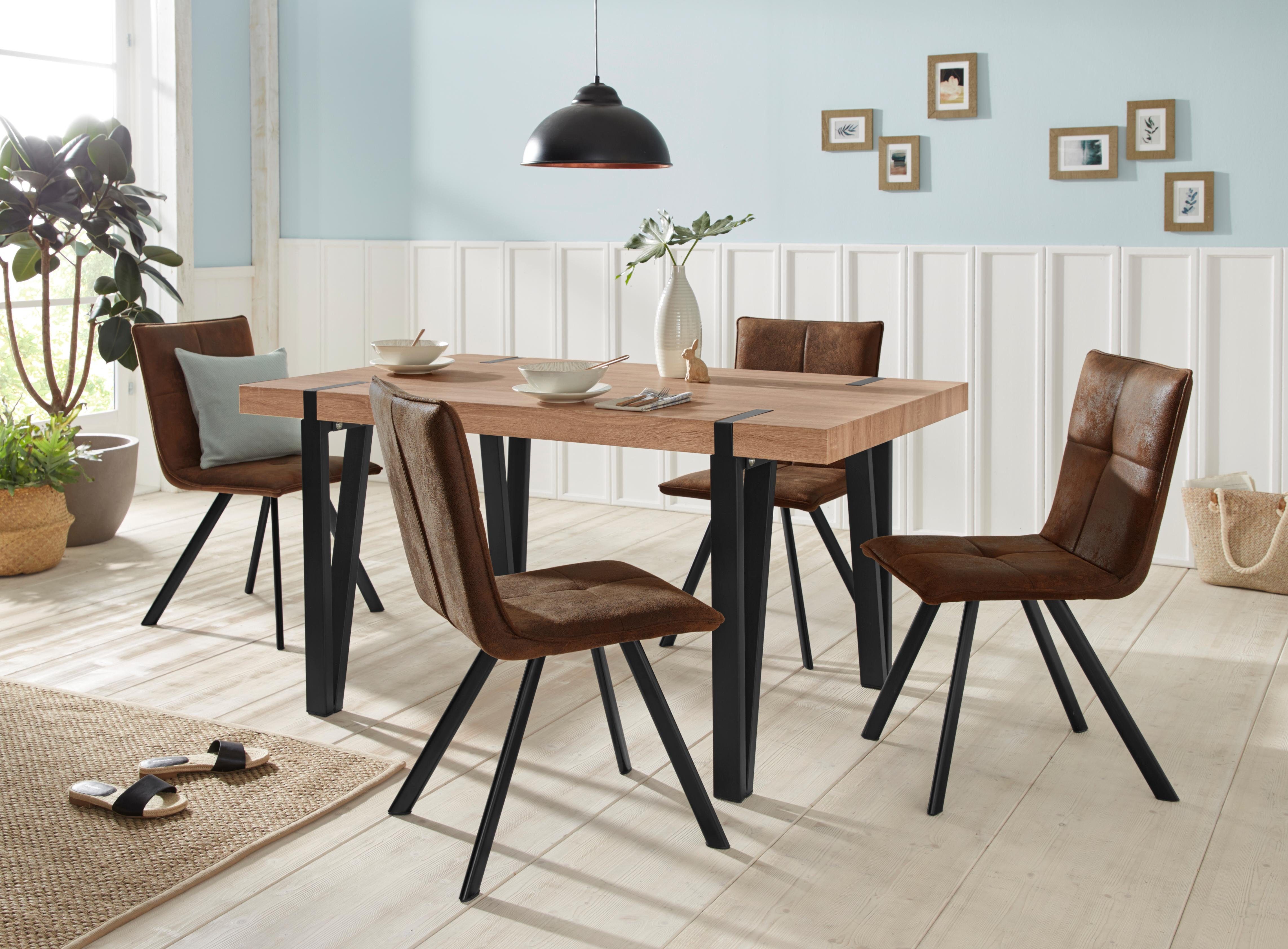 Home affaire Eettafel Sanchez Breedte 150 cm