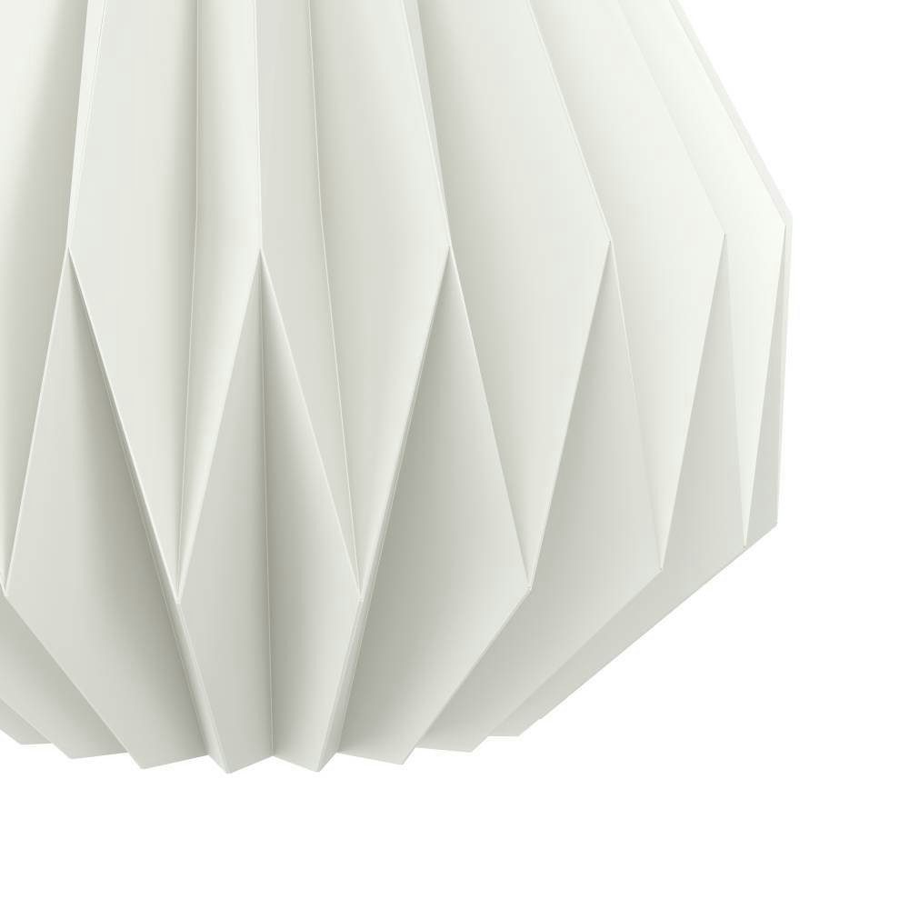 EGLO Hanglamp MINTING hanglamp, metaal in zwart, papier in wit, Ø 45 cm (1 stuk)