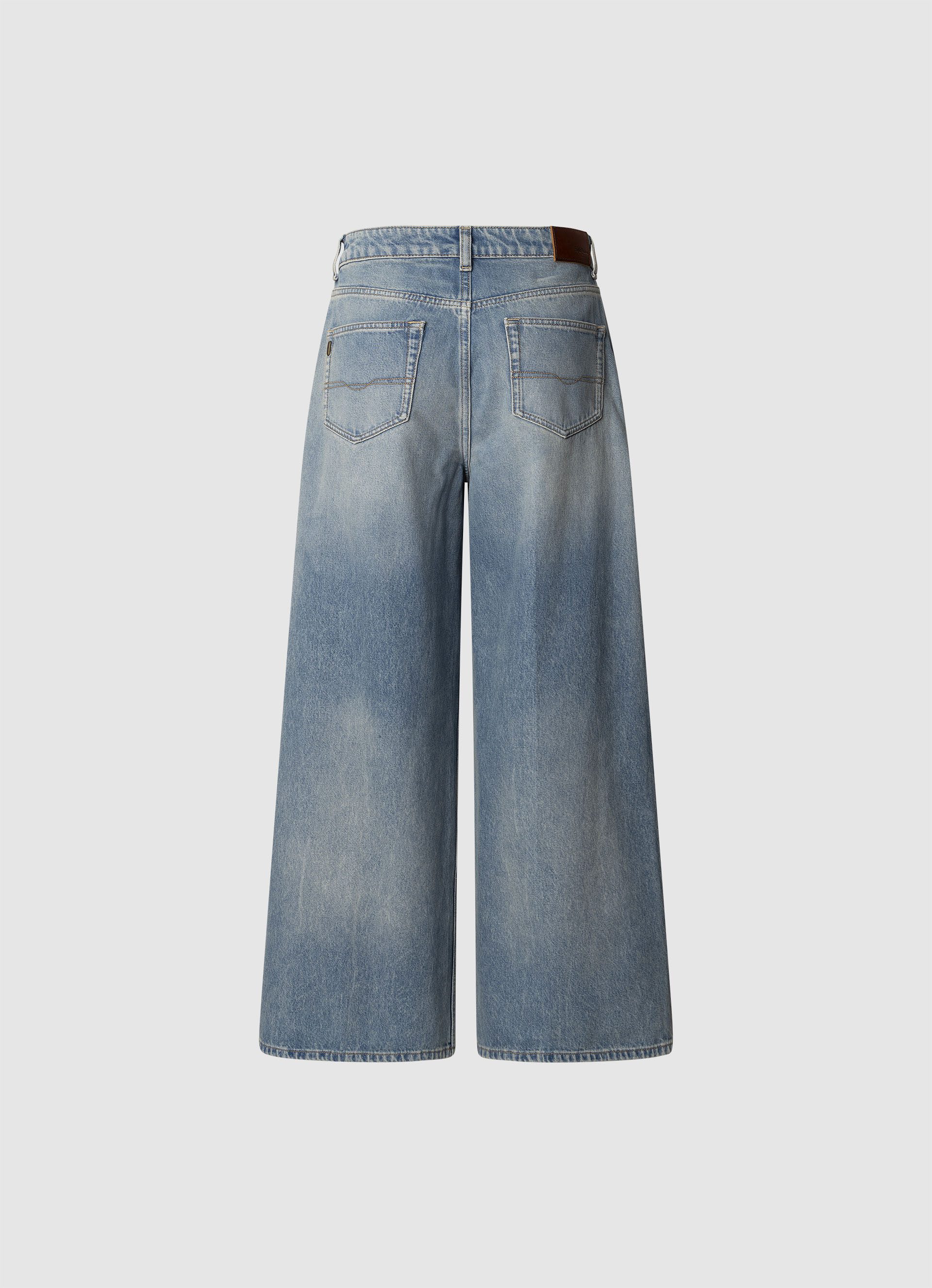 Pepe Jeans Wijd uitlopende jeans WIDE LEG JEANS UHW