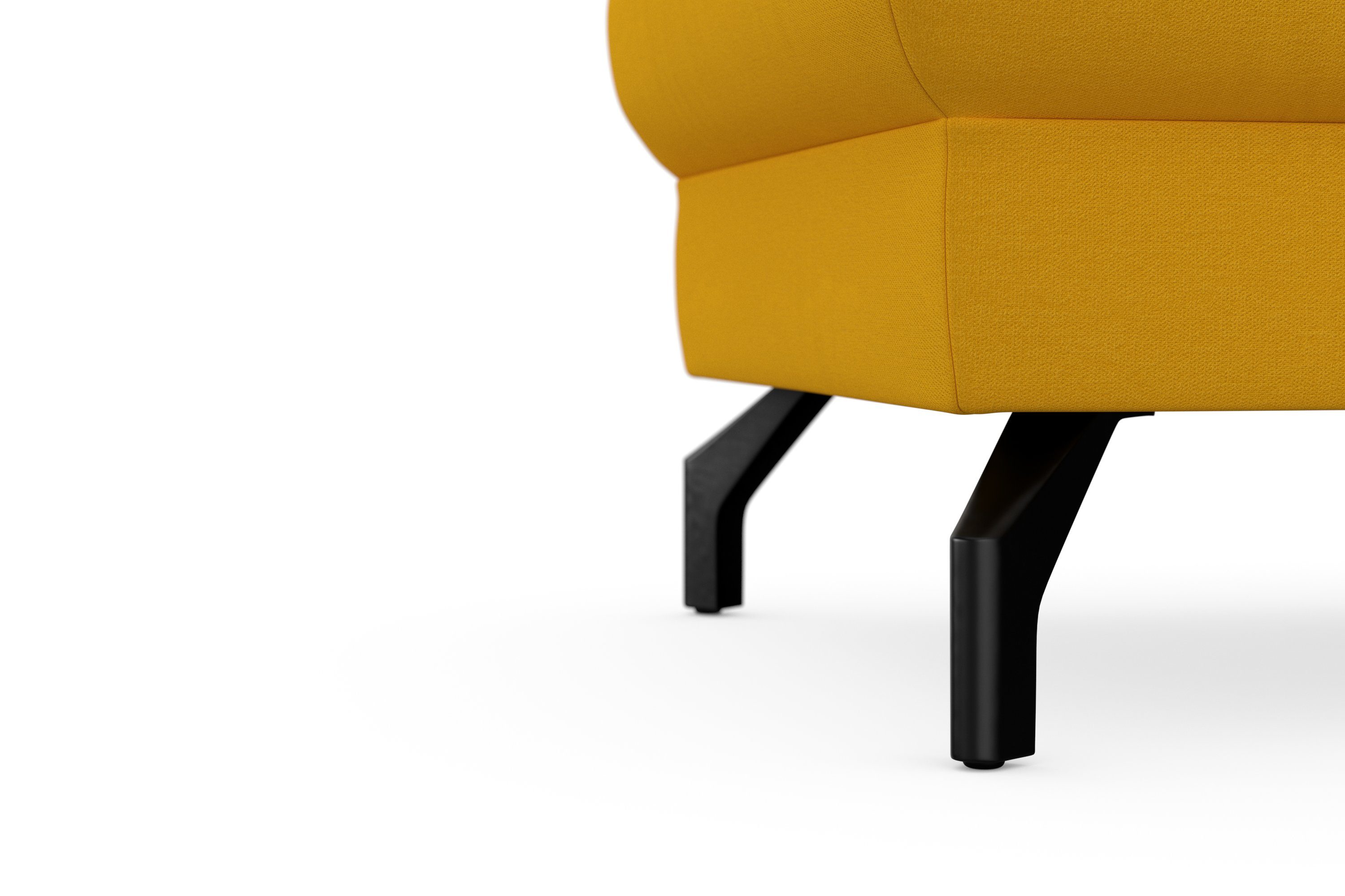 sit&more Hockerbank Cinturo met binnenvering, zithoogte 45 cm