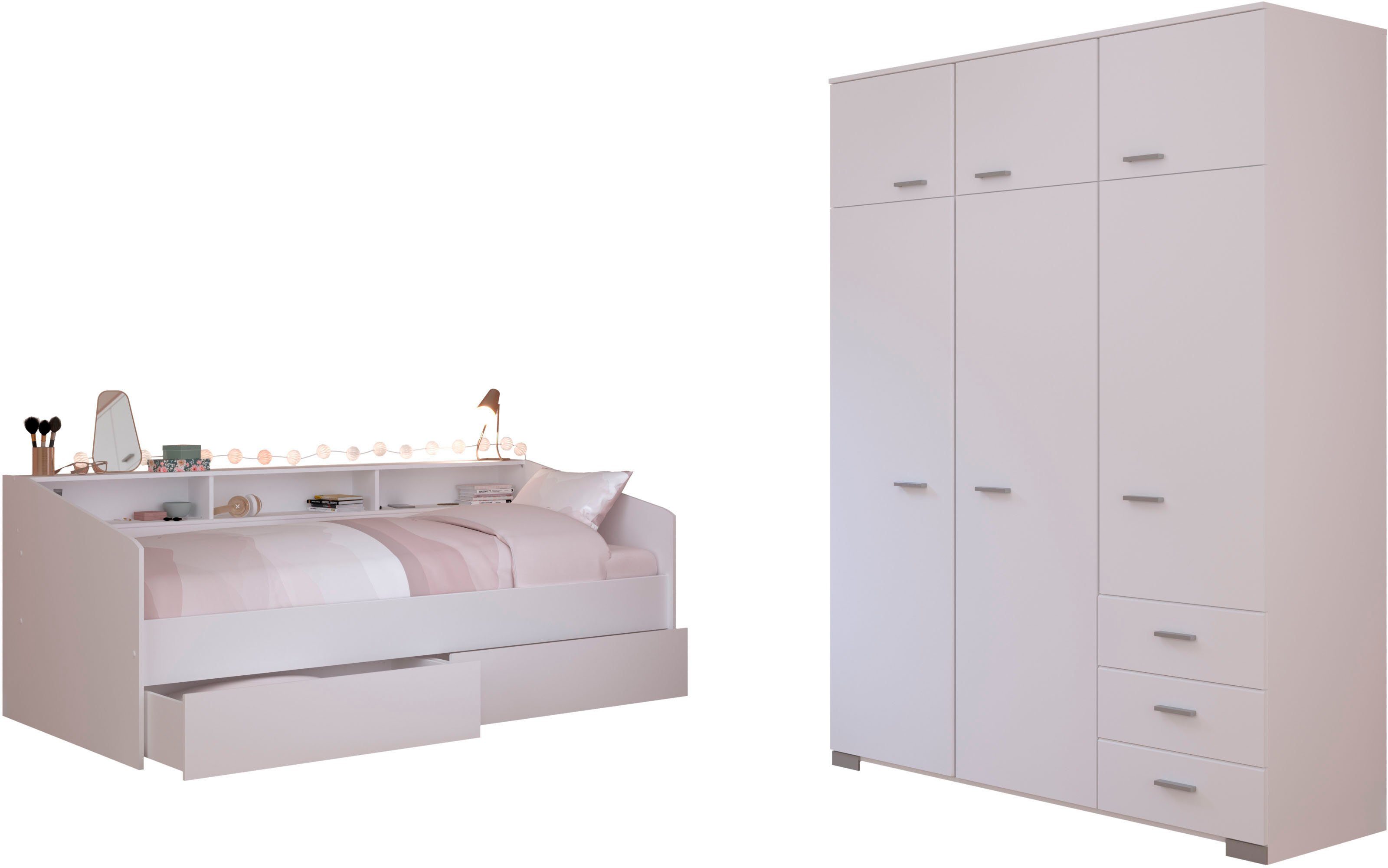 Parisot Tienerkamerset complete kinderkamers wit