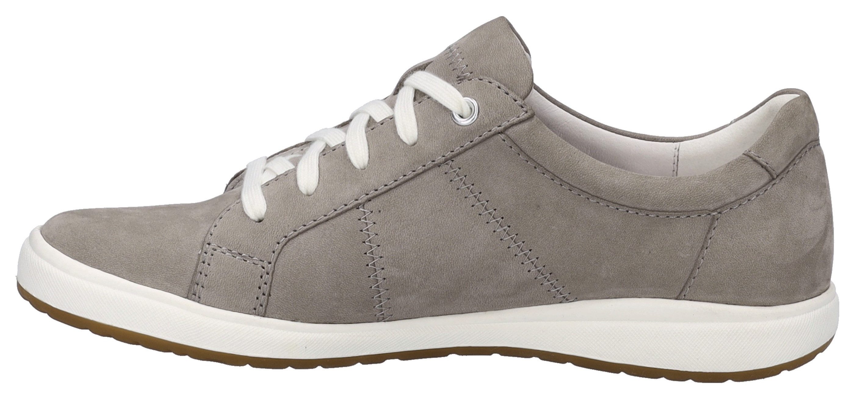 Josef Seibel Sneakers CAREN 01 , vrijetijdsschoen, halfschoen, veterschoen met gepolsterde schacht