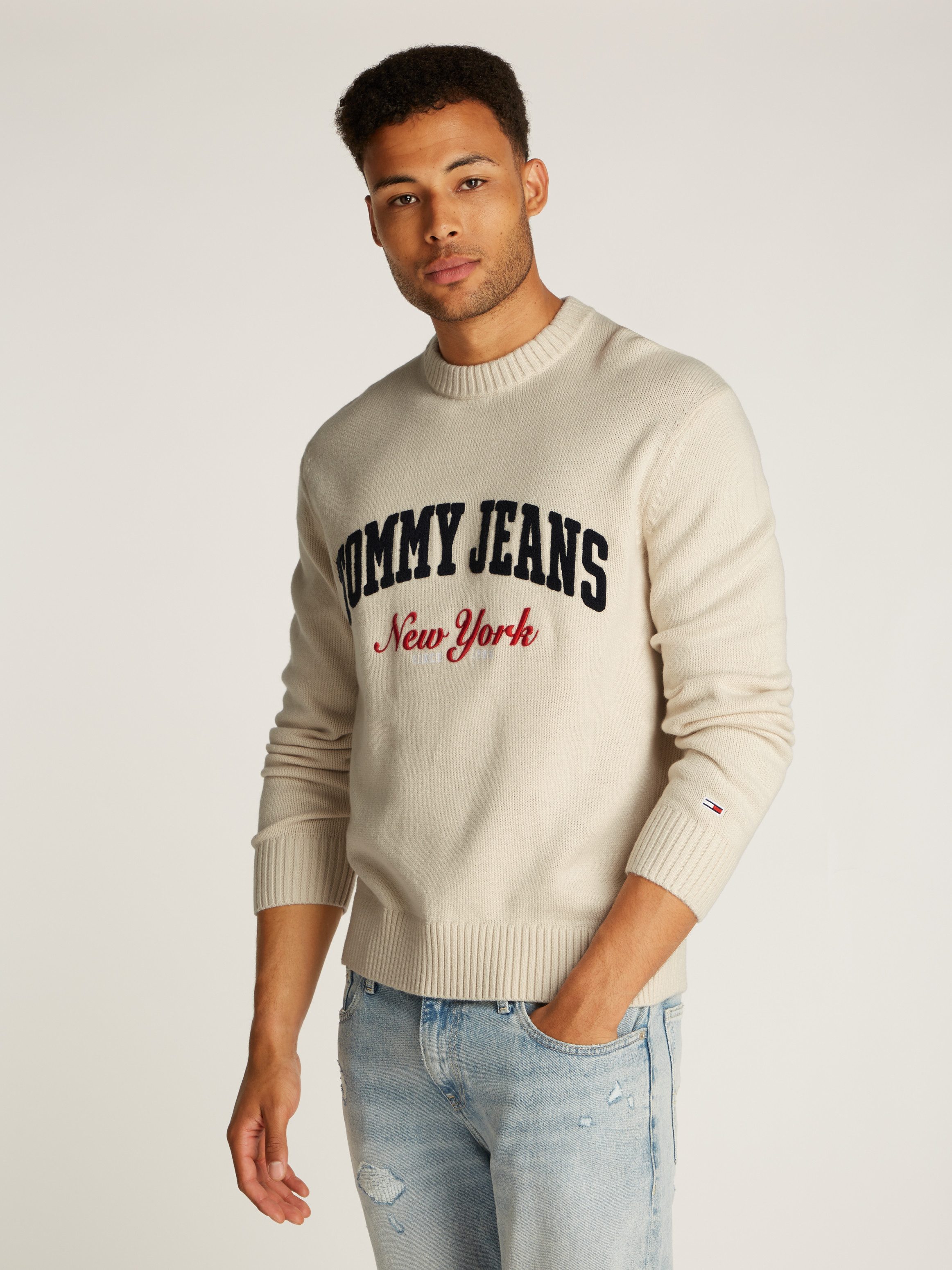 TOMMY JEANS Trui met ronde hals