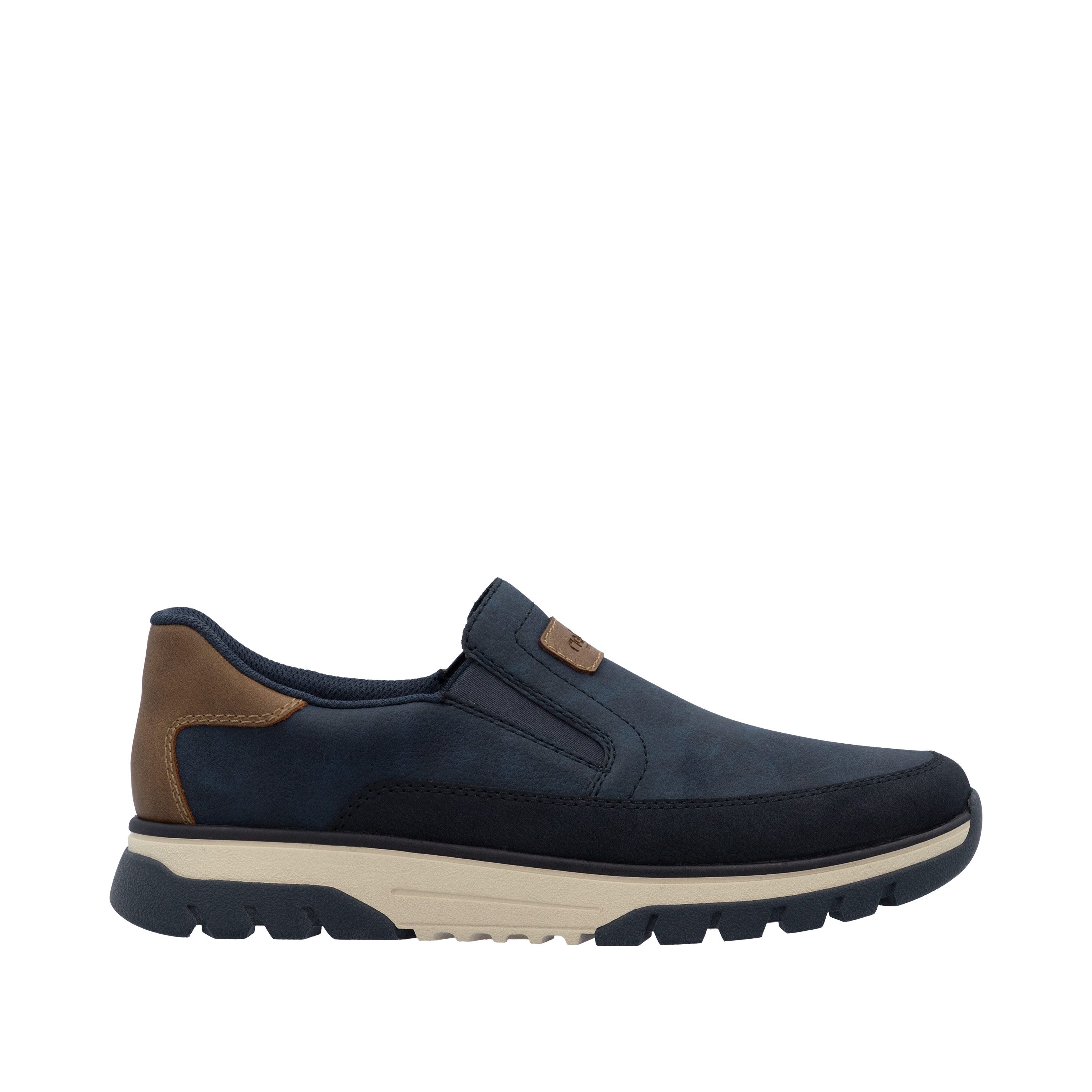 Rieker Slip-on sneakers Slipper, instapschoen, lage schoen met zachte MemoSoft-binnenzool