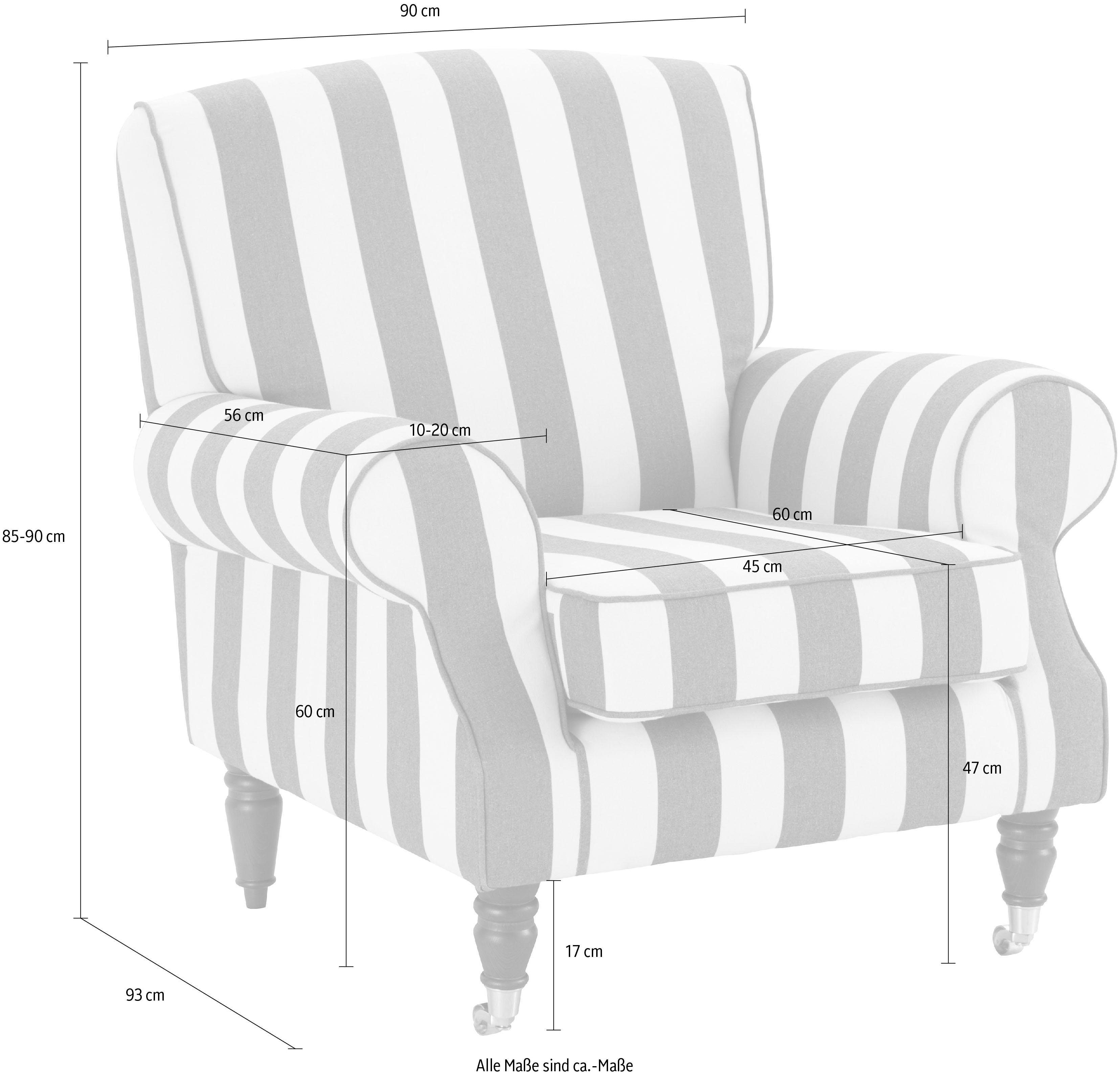 Guido Maria Kretschmer Home&Living Fauteuil Rennes in fluweellook of katoenmix