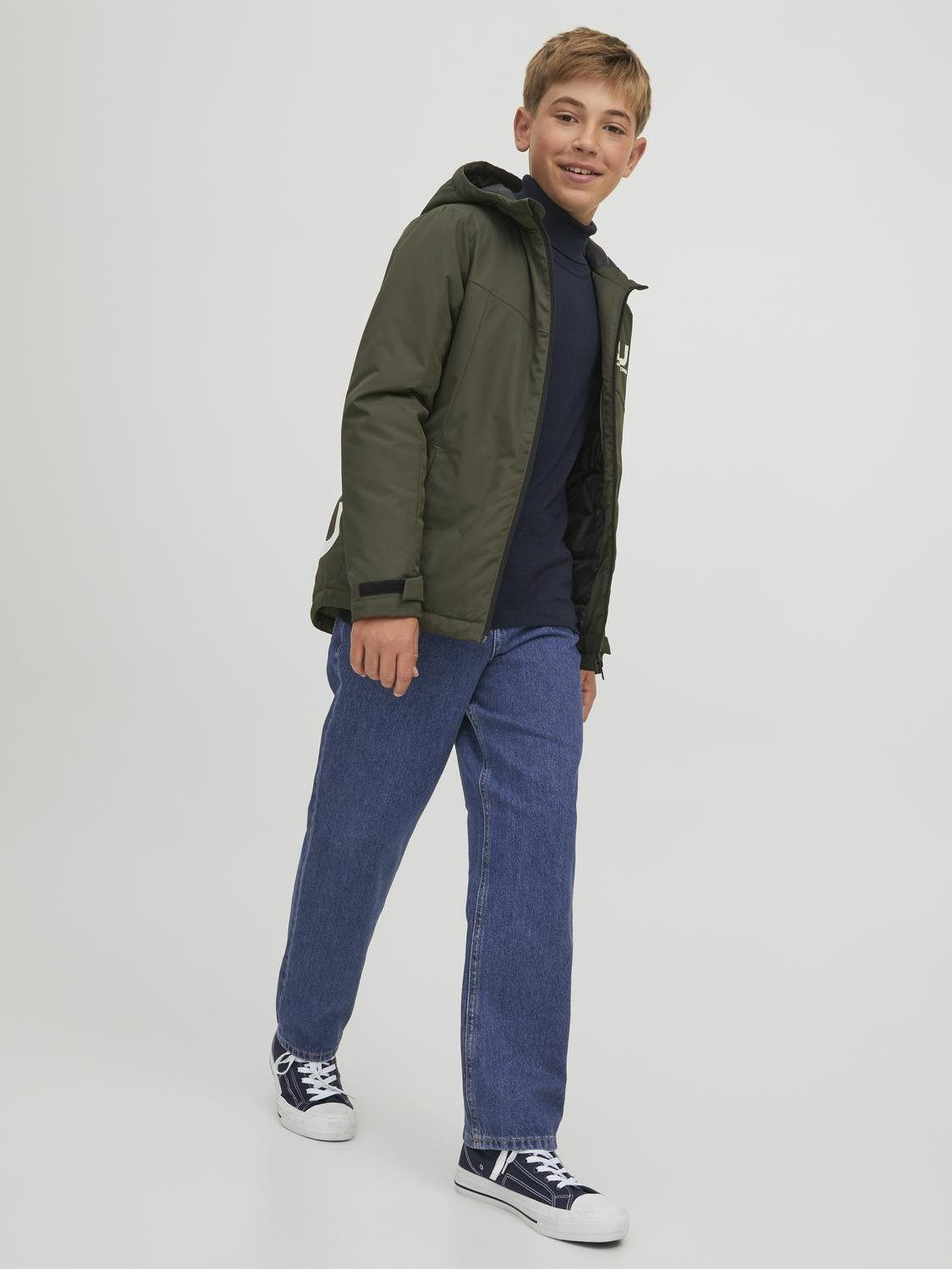 Jack & Jones Junior Loose fit jeans JJICHRIS JJORIGINAL SQ 043 JNR