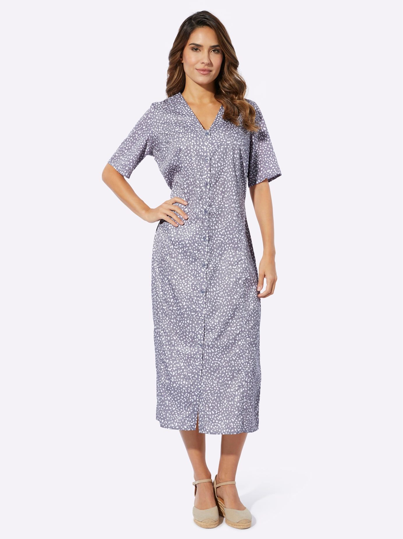 Classic Basics Gedessineerde jurk