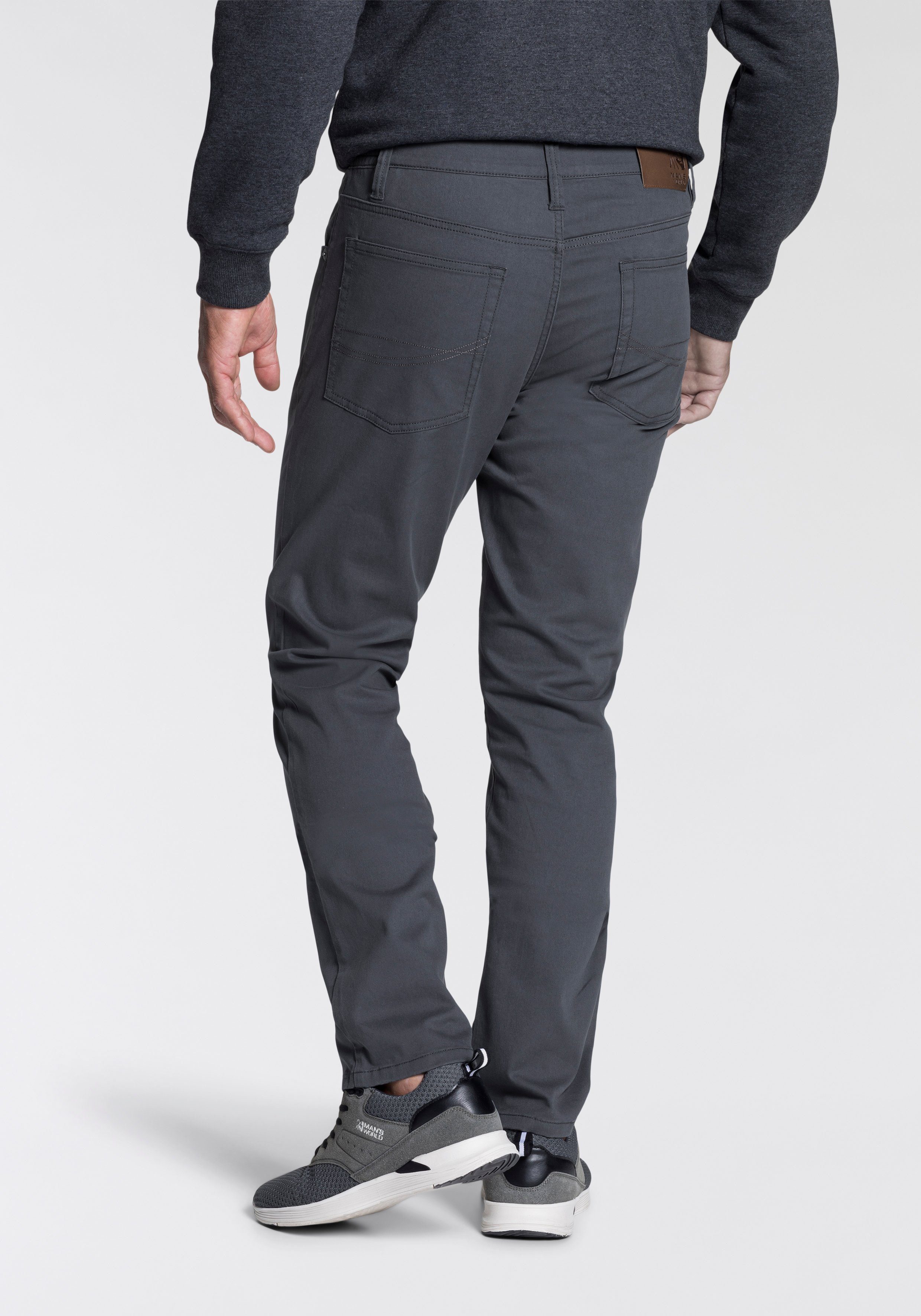 Man's World Broek met elastische band Stretchbroek met een elastische band