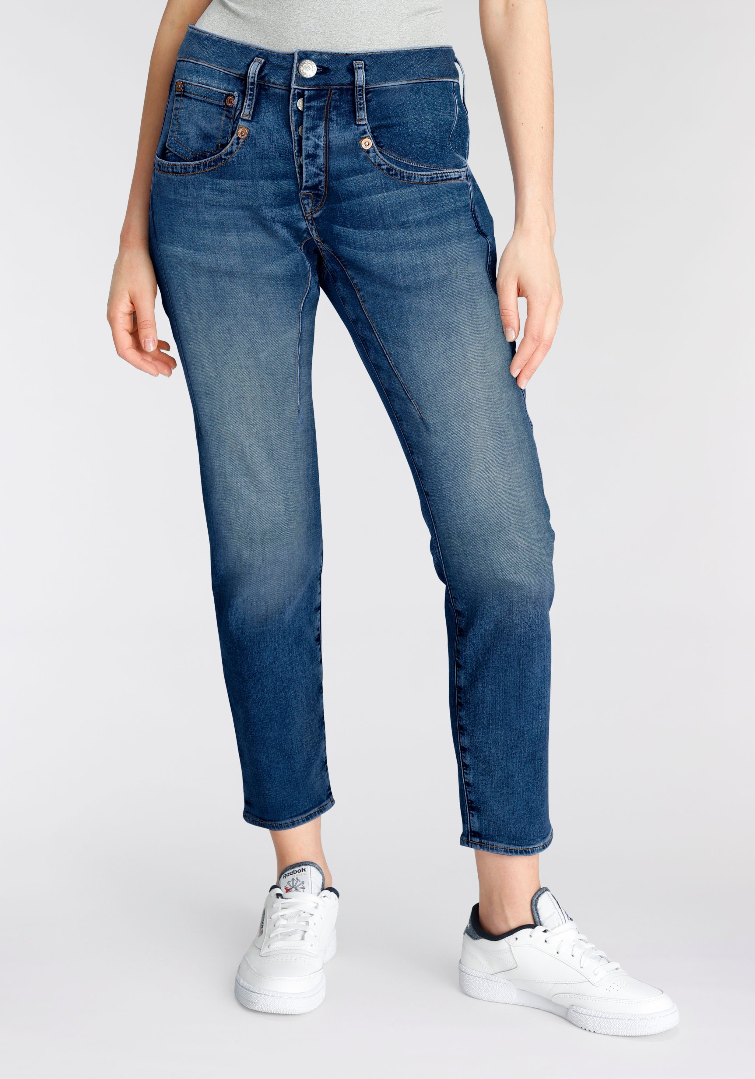 Herrlicher Boyfriendjeans SHYRA CROPPED ORGANIC