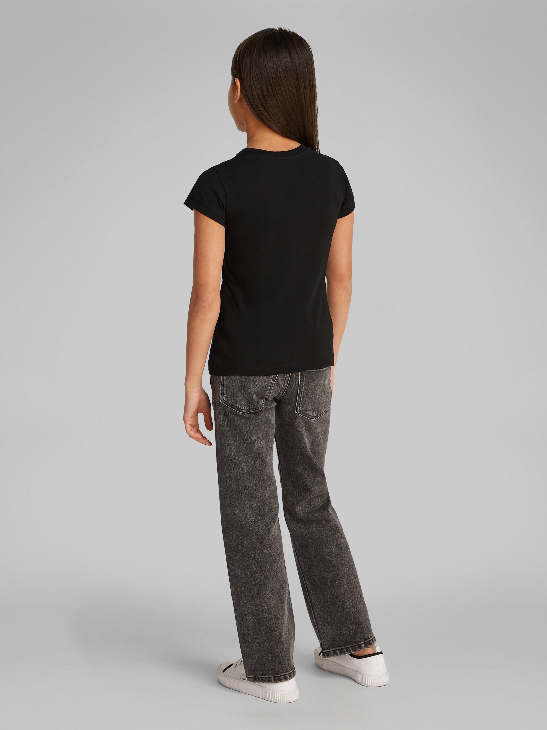Calvin Klein T-shirt MICRO MONOGRAM TOP voor kinderen tot 16 jaar