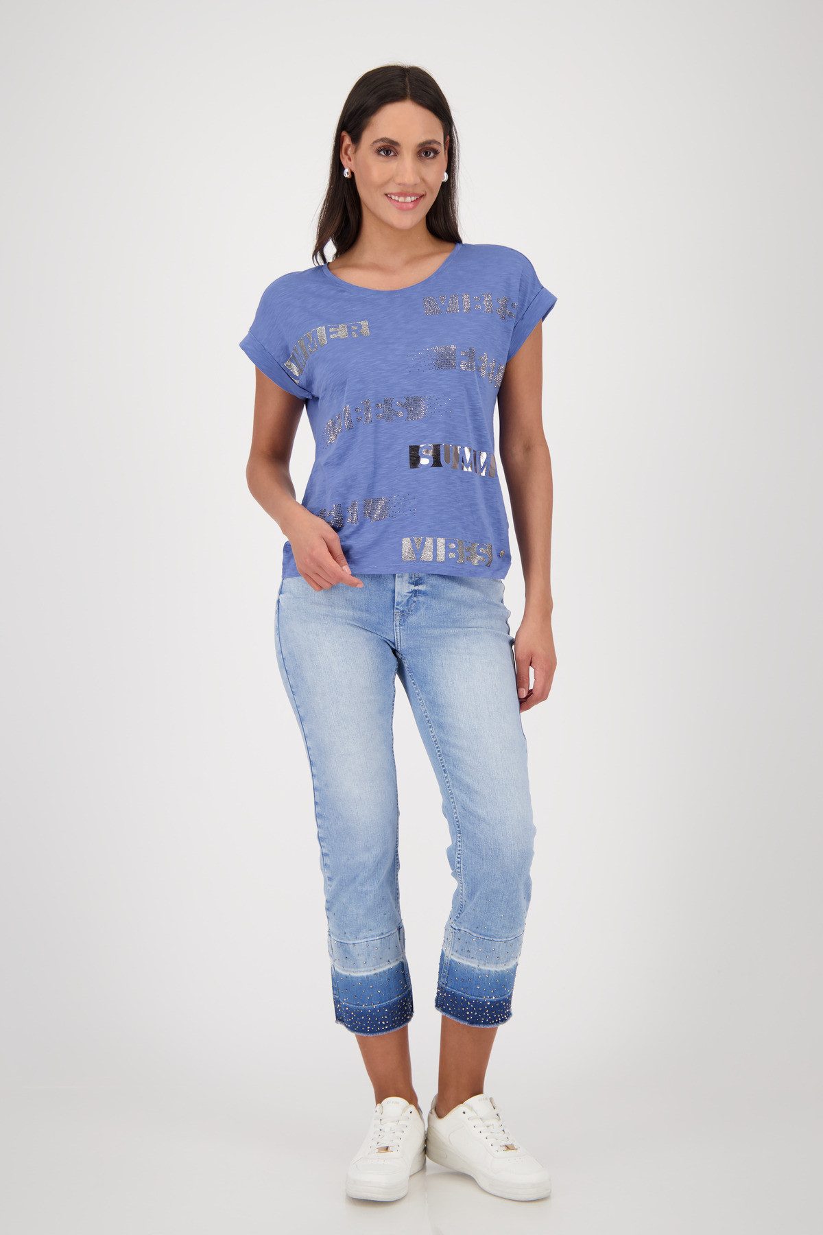 Monari Shirt met ronde hals
