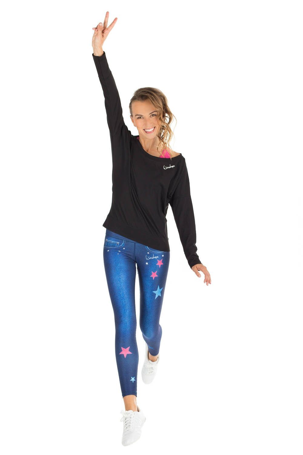 Winshape Legging AEL102-Jeans met licht compressie-effect
