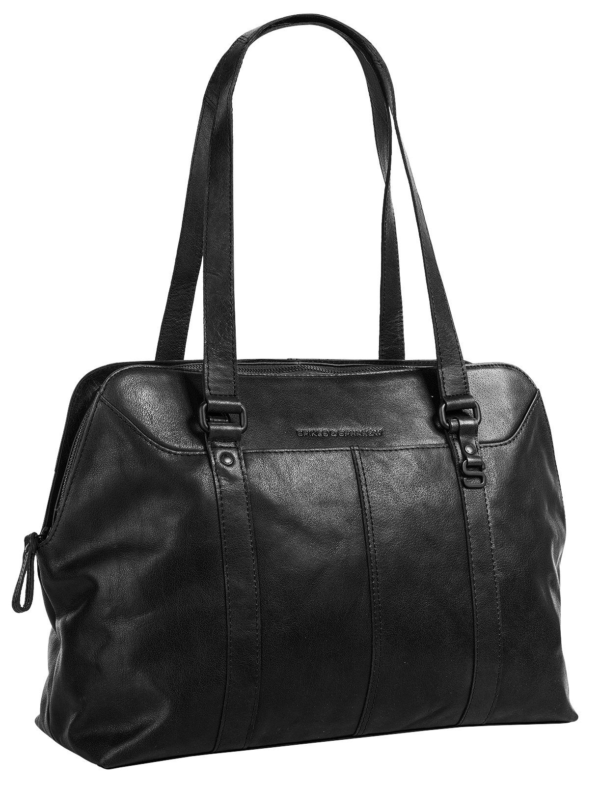 Spikes & Sparrow Shopper echt leder