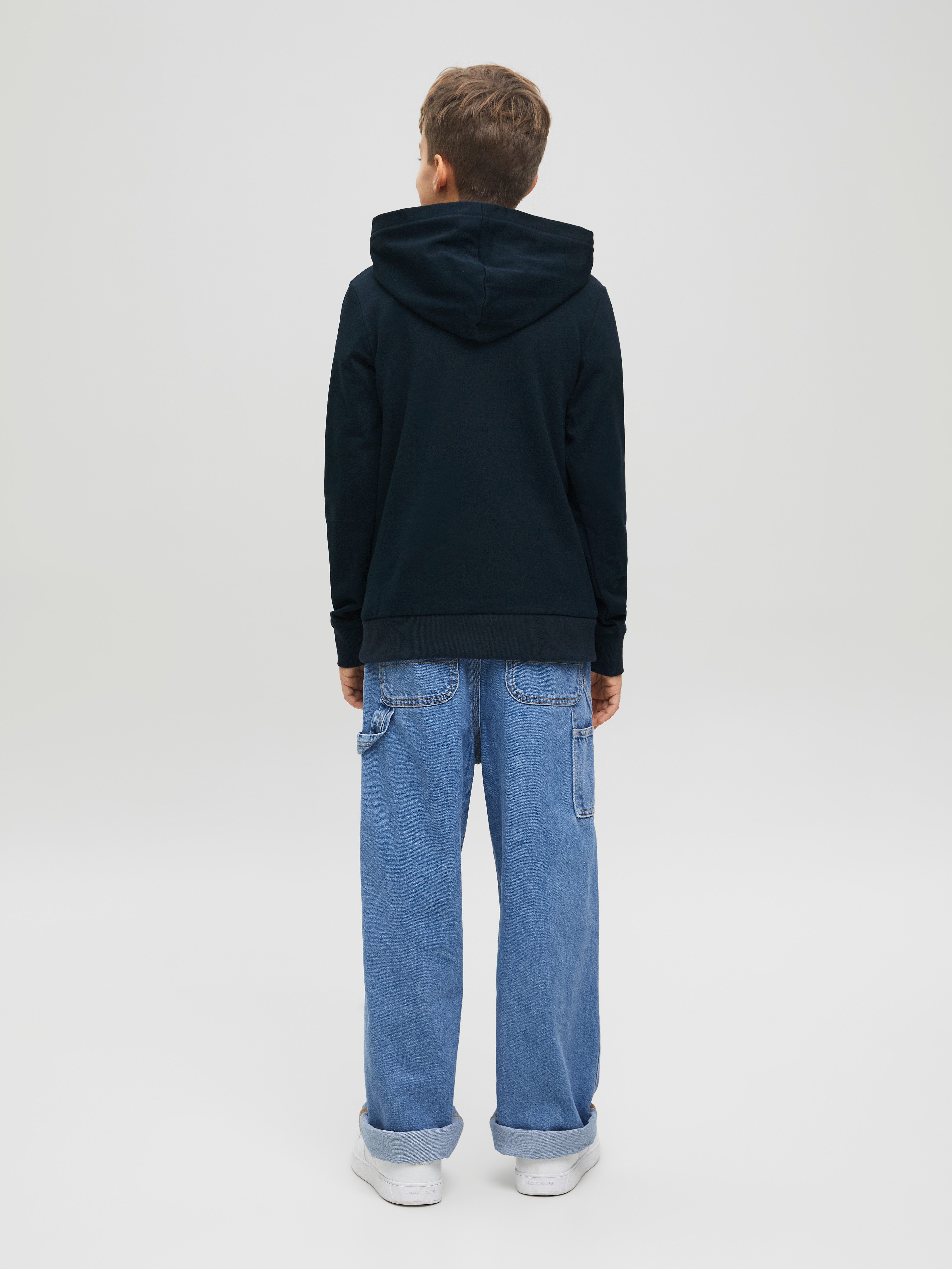 Jack & Jones Junior Hoodie JJEBRYAN CORP LOGO SWEAT HOOD NOOS JNR