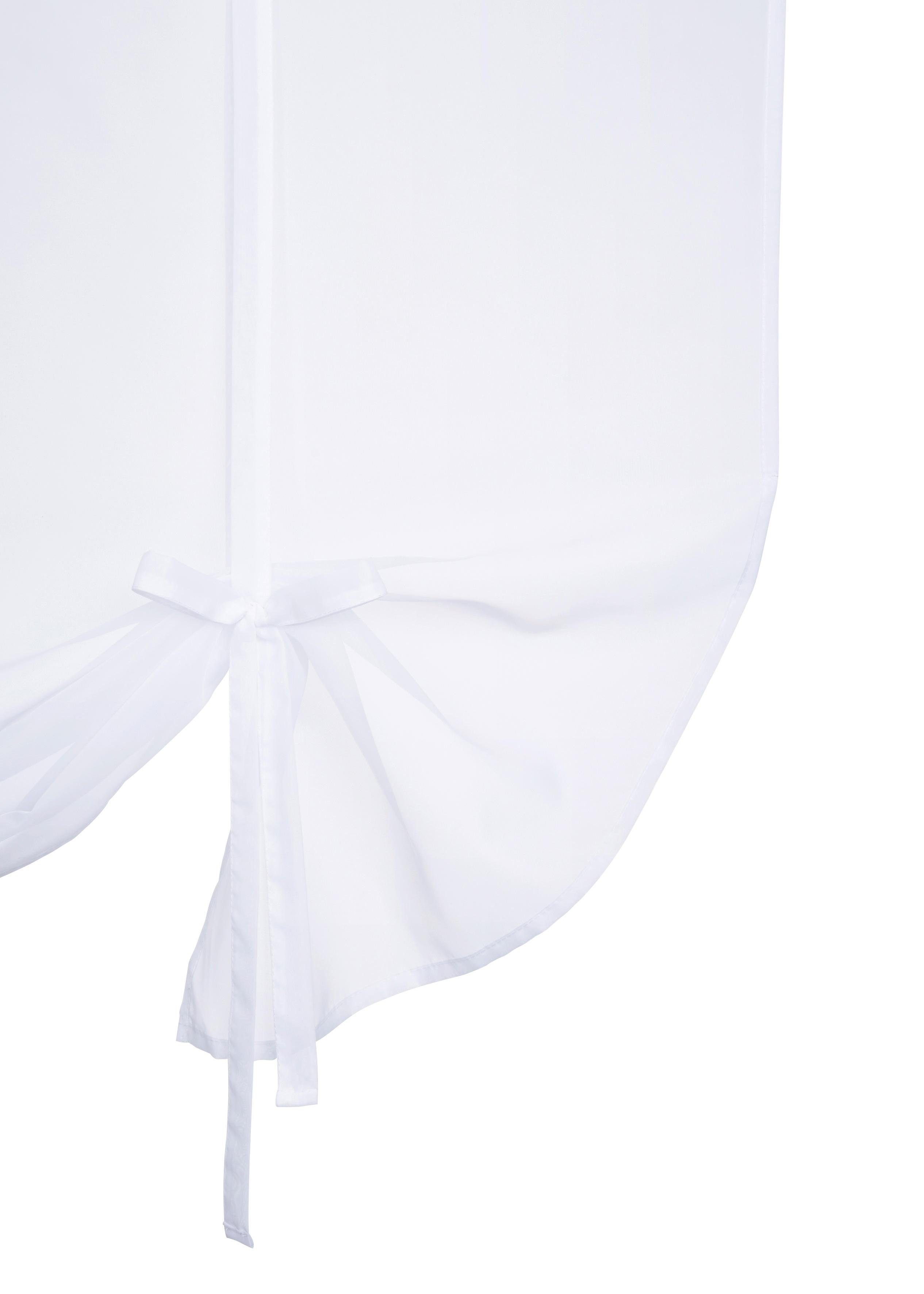 Home affaire Gordijn LULU transparant, voile met borduursel (1 stuk)