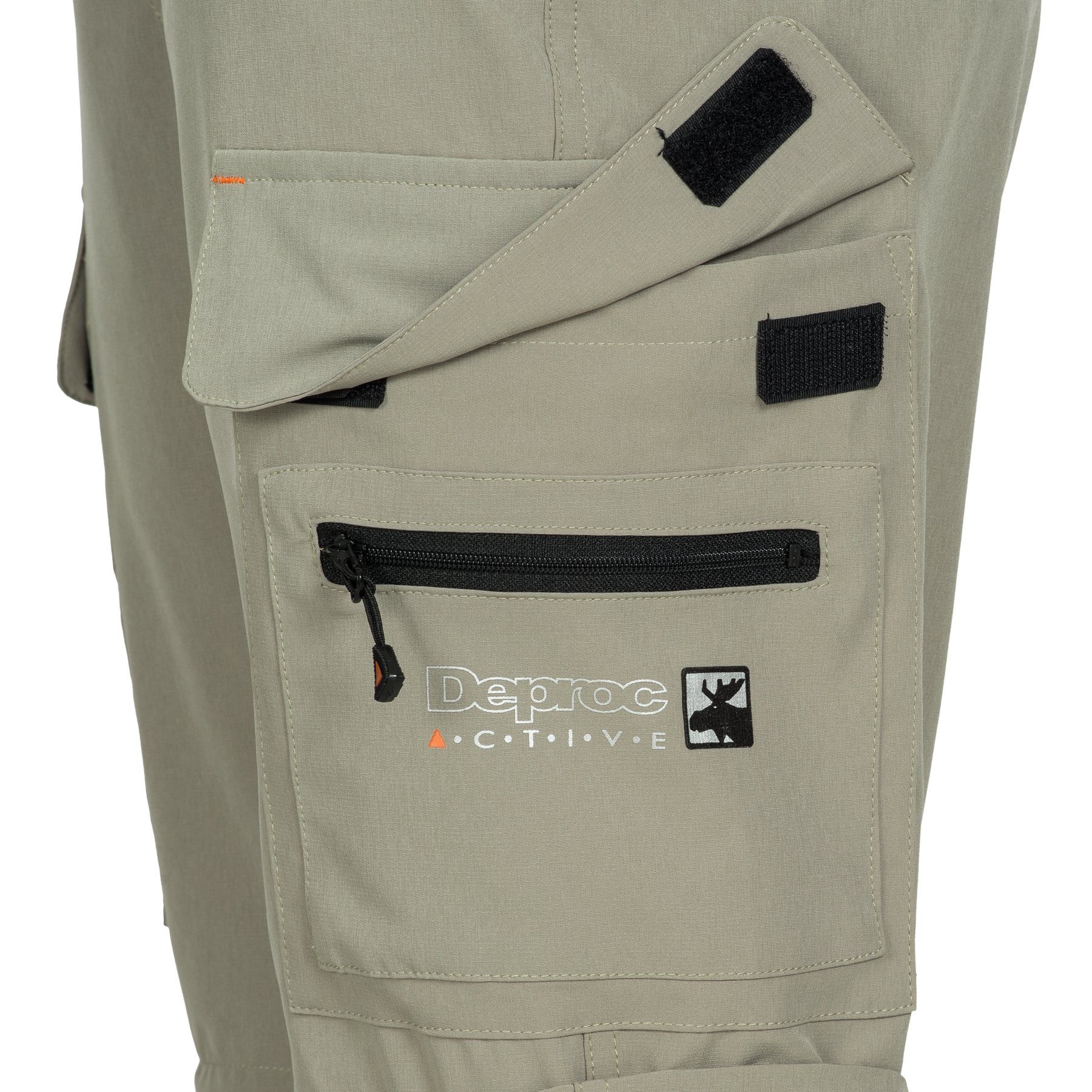 DEPROC Active Outdoorbroek KENORA Full Stretch Zip-Off