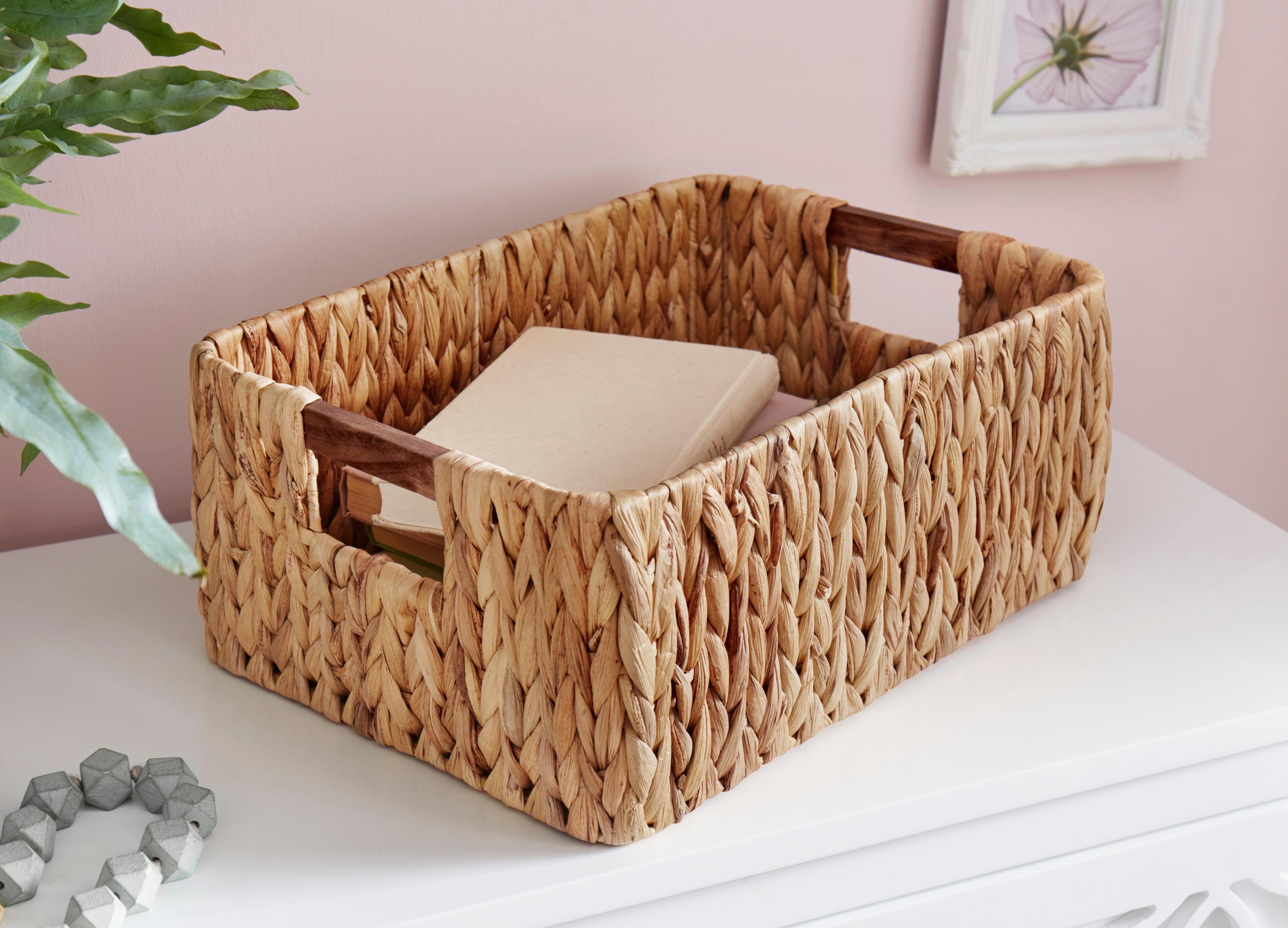 Home affaire Organizer Vlechtmand Opbergmand(B/D/H): 39/27/16 cm