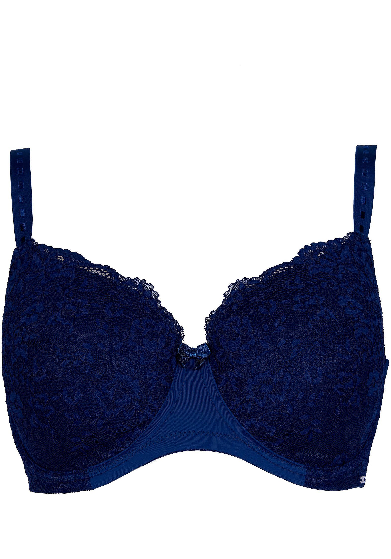 After Eden D-cup & up Beugel-bh LOIS met elegante kantdecoratie