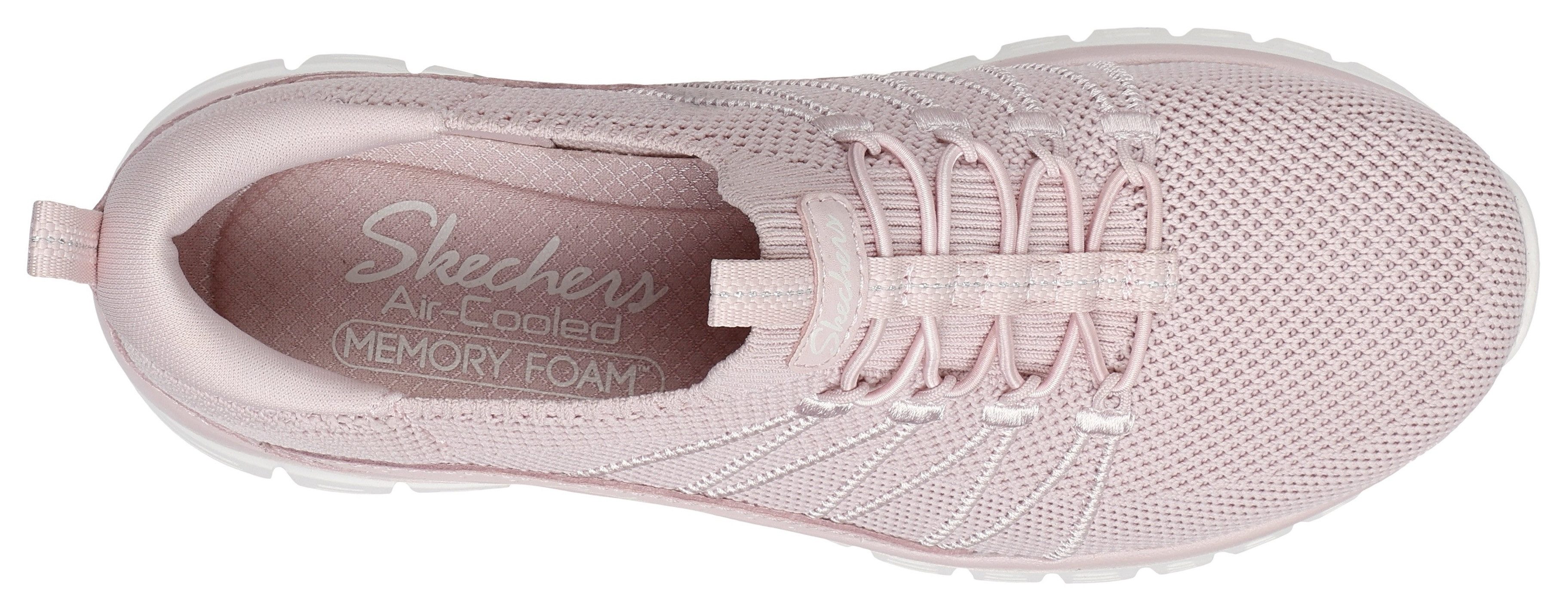 Skechers Slip-on sneakers GRACEFUL-PICTURE PERFECT , vrijetijdsschoen, slipper in vegan uitvoering
