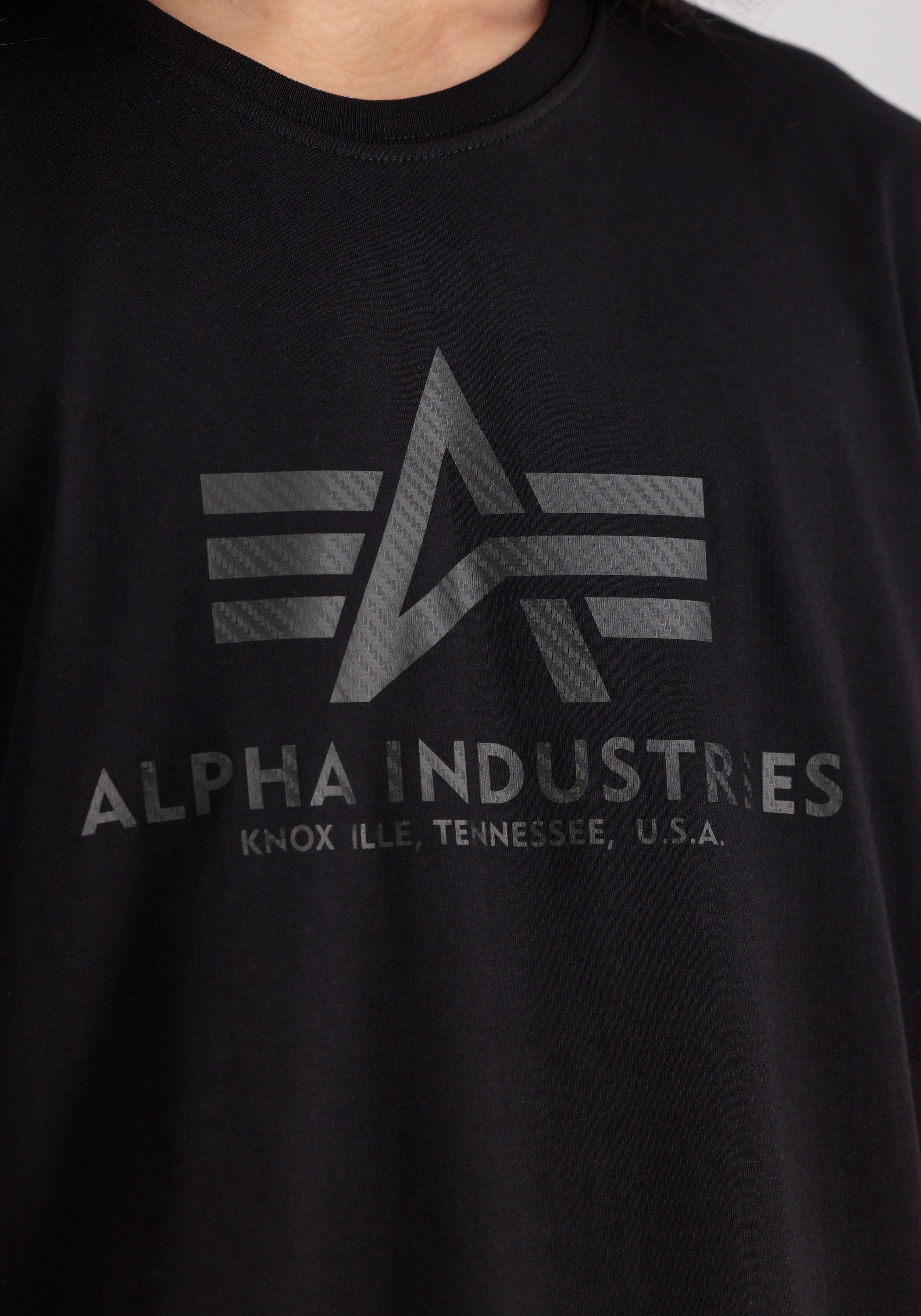 Alpha Industries T-shirt ALPHA INDUSTRIES Men - T-Shirts Basic T Carbon