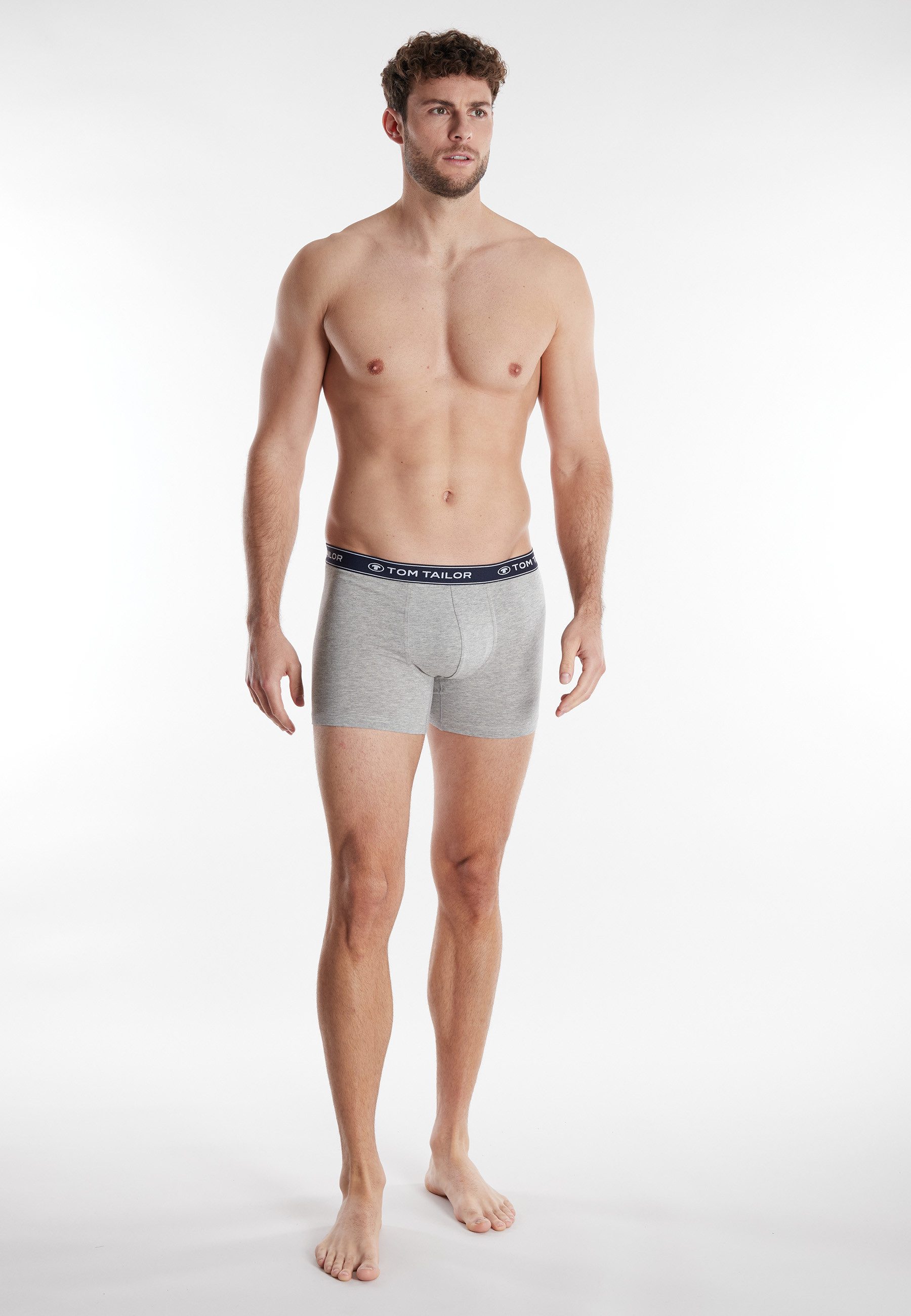 Tom Tailor Boxershort Buffer met perfecte pasvorm voor elke dag (3 stuks)
