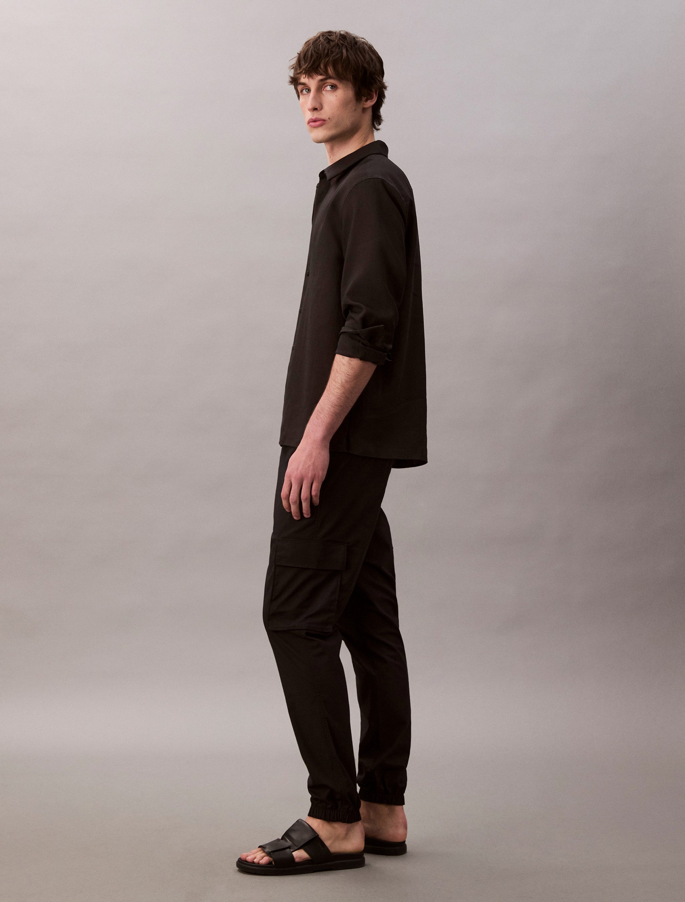 Calvin Klein Cargobroek PLL ON SKNNY CRG RPS Met elastische taille