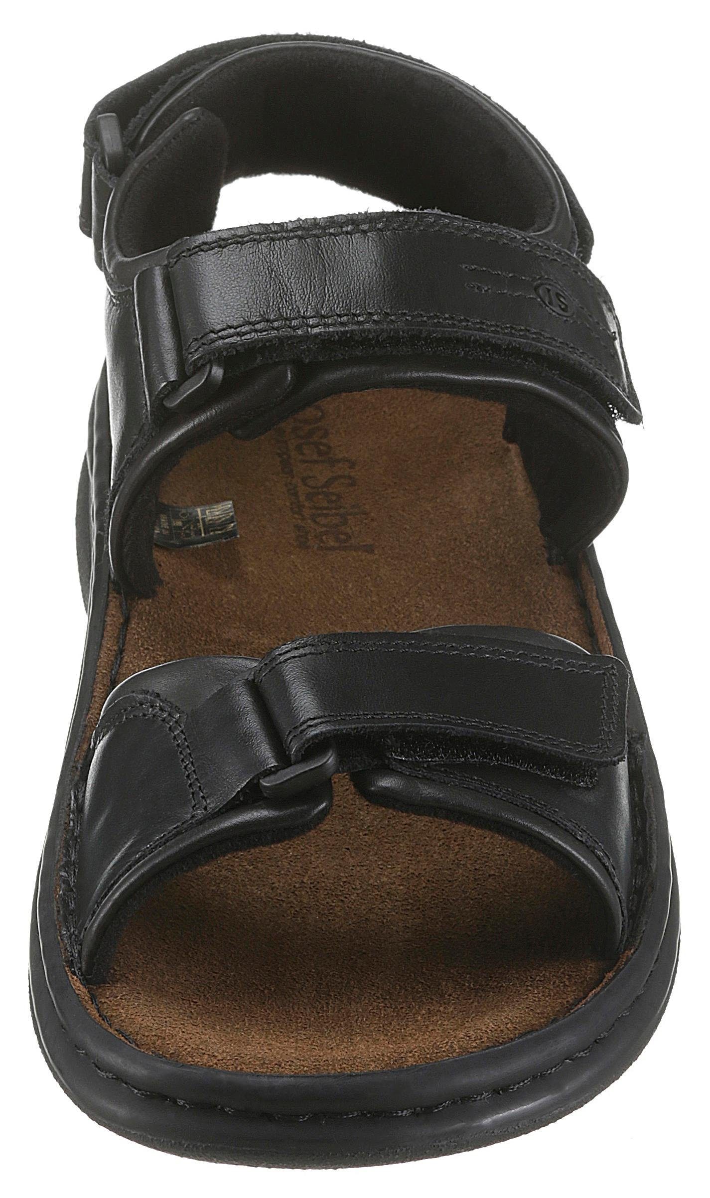 Josef Seibel Sandalen Rafe , zomerschoen, klittenbandschoen, sandaal, met driedubbele klittenbandsluiting