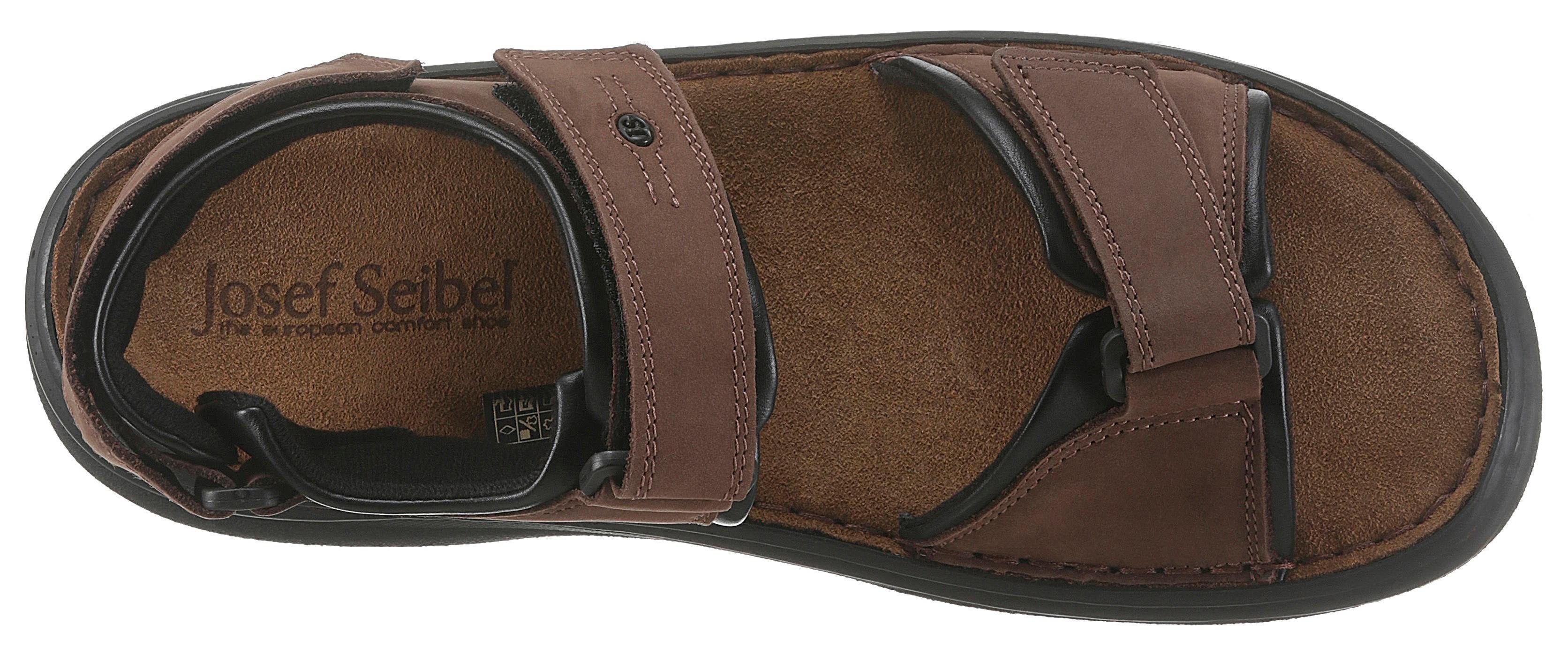 Josef Seibel Sandalen Rafe , zomerschoen, klittenbandschoen, vrijetijdssandaal, met leren binnenzool