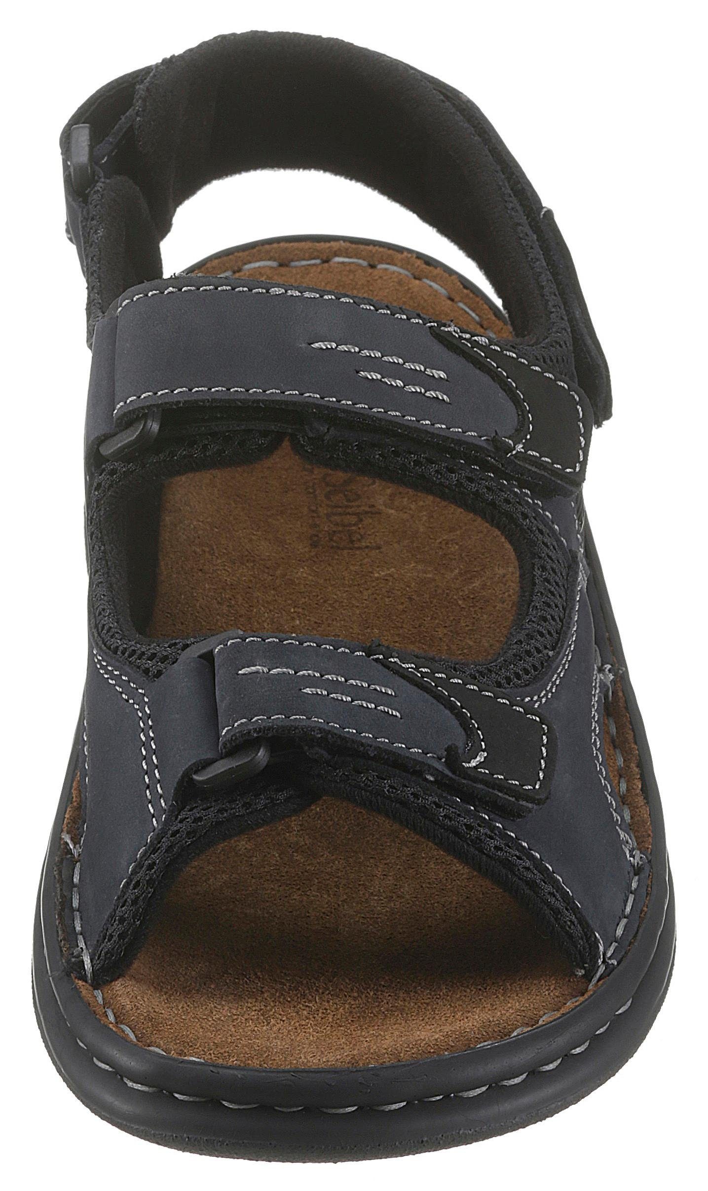 Josef Seibel Sandalen FRANKLIN , zomerschoen, klittenbandschoen, vrijetijdssandaal, met contraststiksel