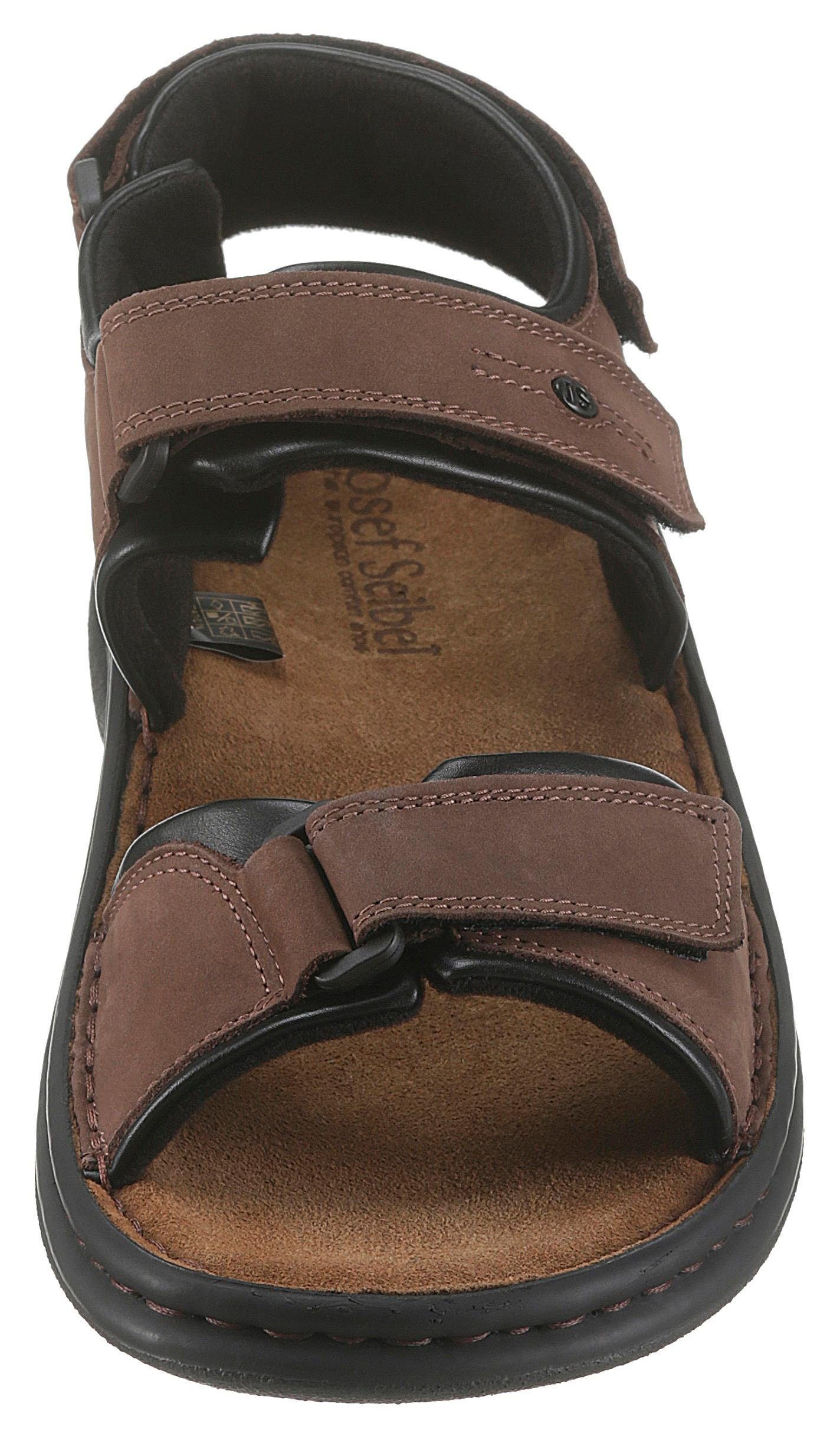 Josef Seibel Sandalen Rafe , zomerschoen, klittenbandschoen, vrijetijdssandaal, met leren binnenzool