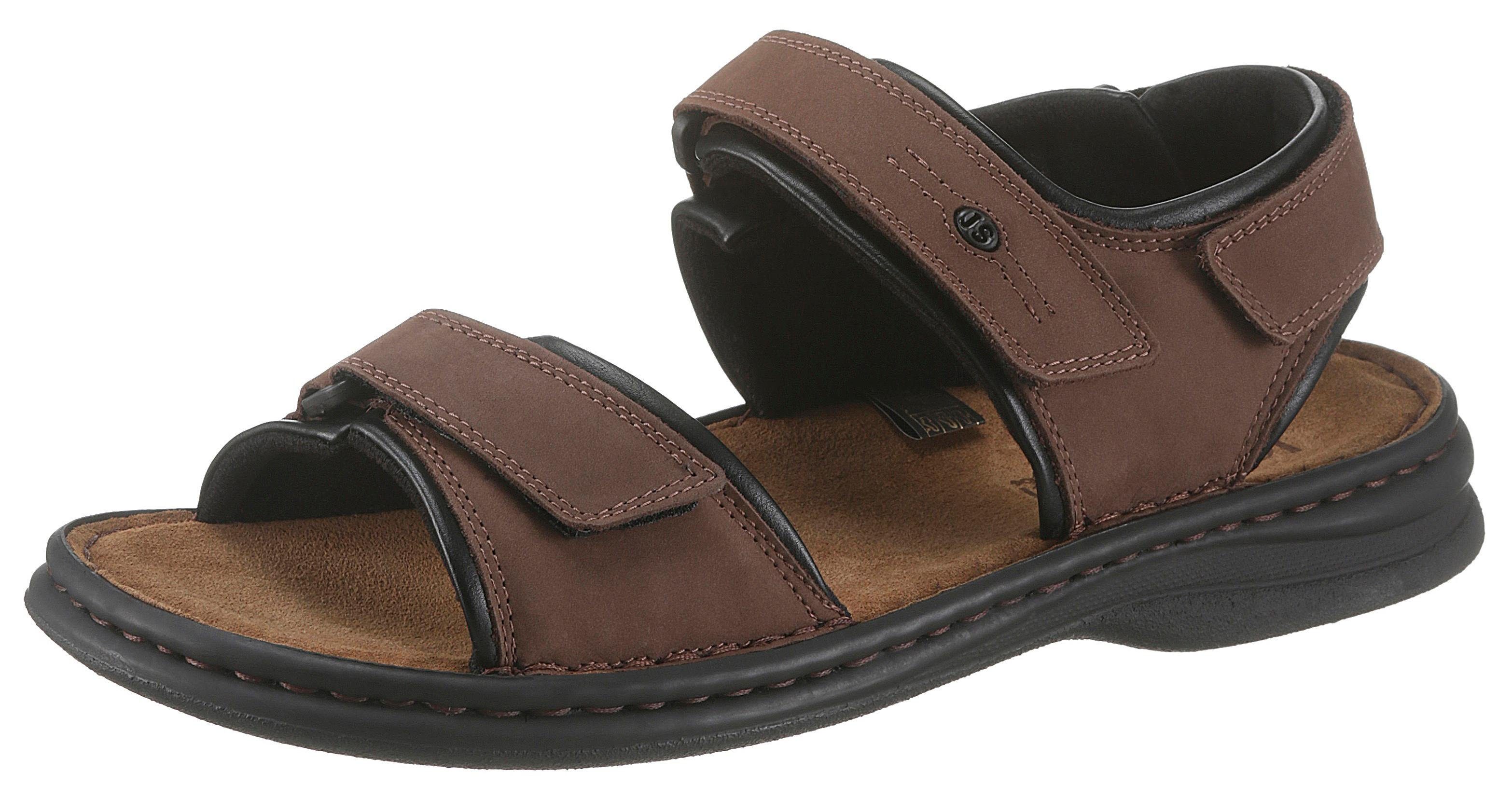 Josef Seibel Sandalen Rafe , zomerschoen, klittenbandschoen, vrijetijdssandaal, met leren binnenzool