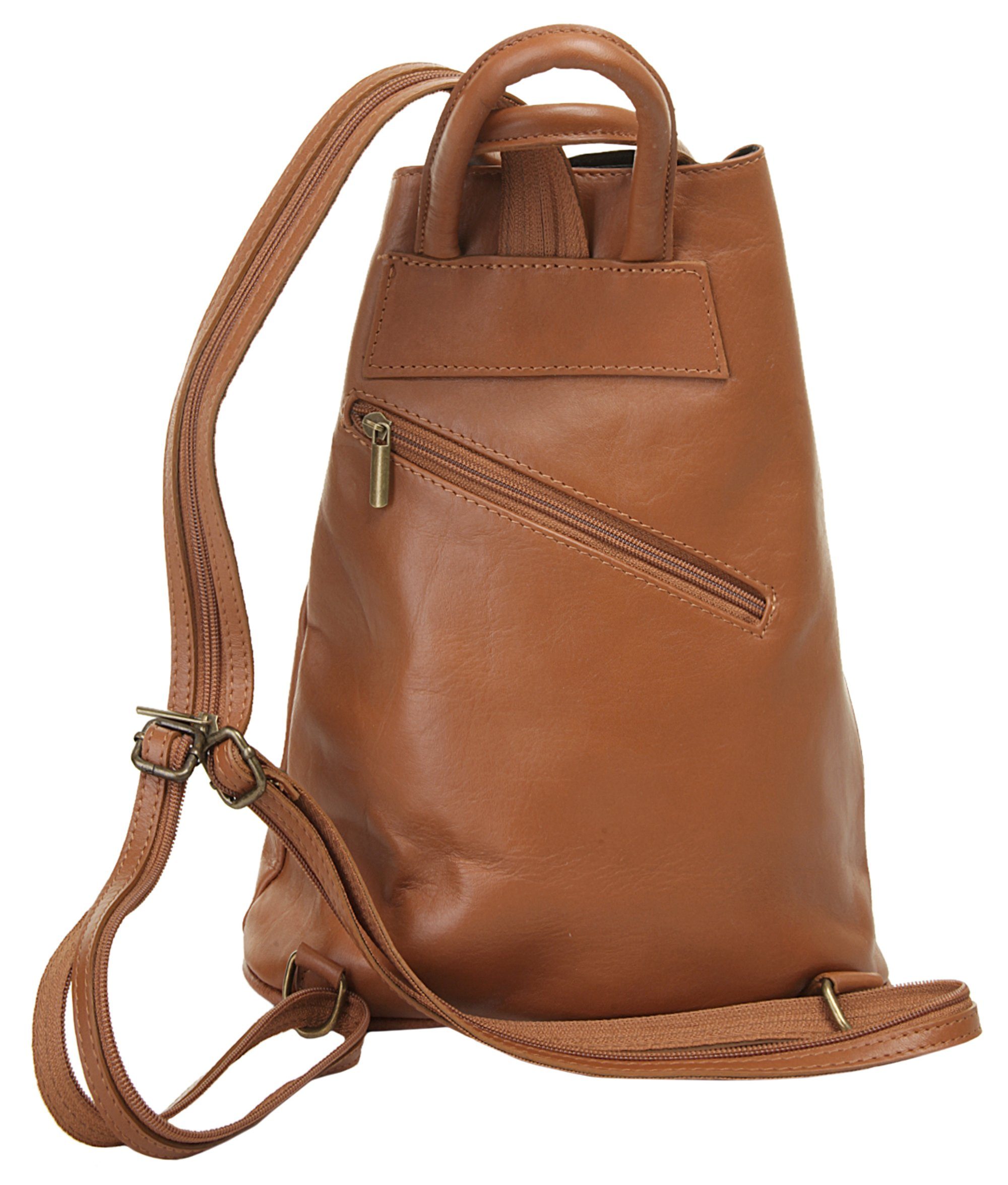 Samantha Look Rugzak echt leer, made in italy