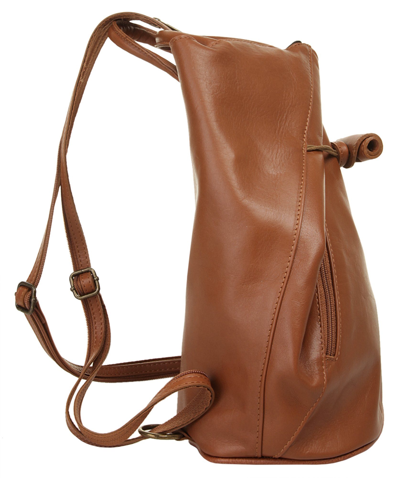 Samantha Look Rugzak echt leer, made in italy