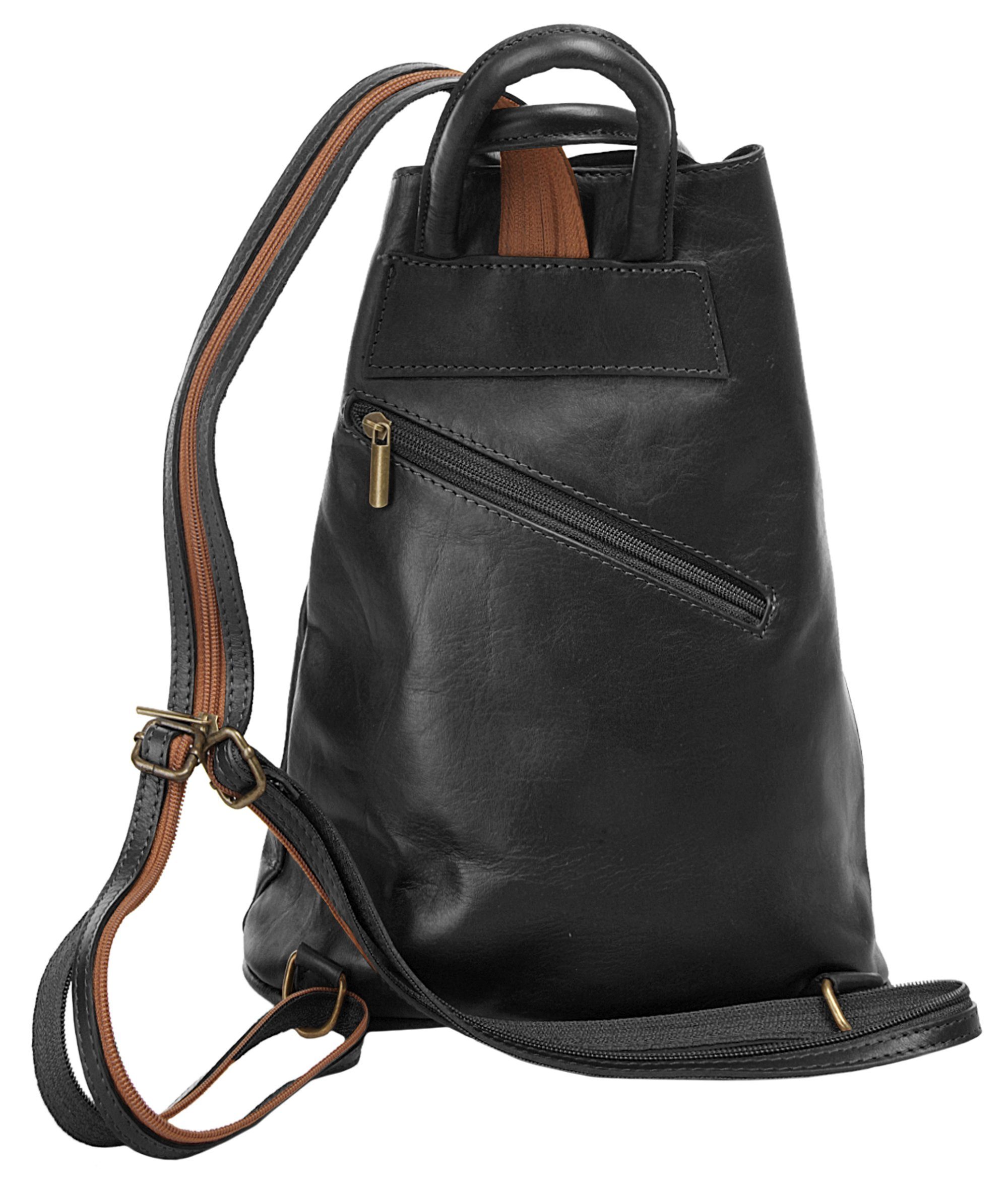 Samantha Look Rugzak echt leer, made in italy