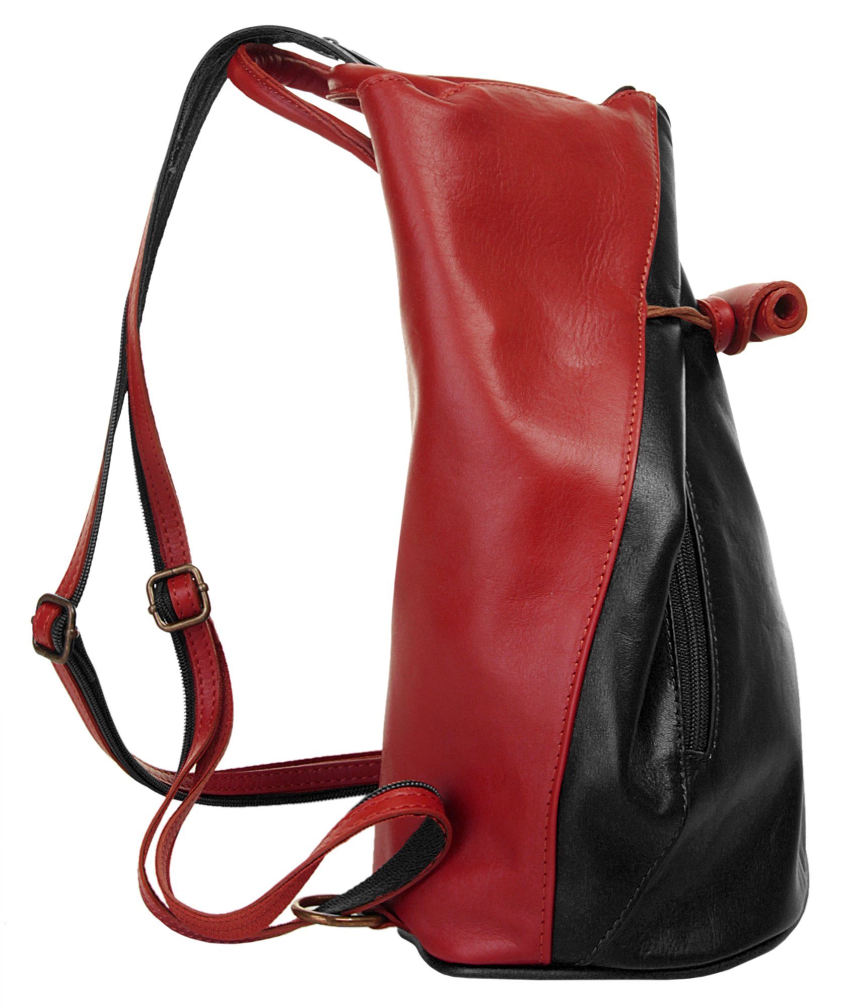 Samantha Look Rugzak echt leer, made in italy