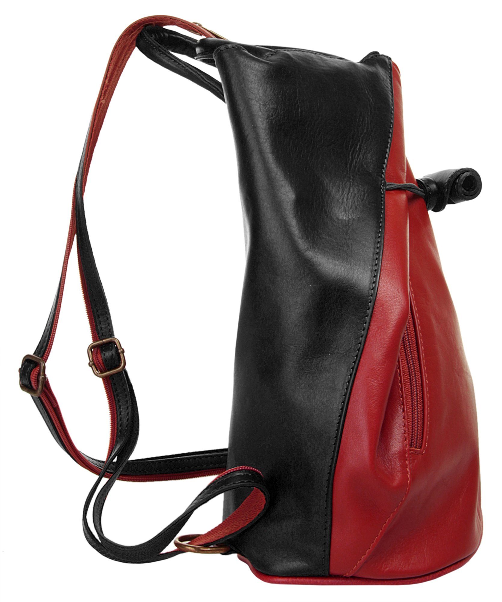 Samantha Look Rugzak echt leer, made in italy