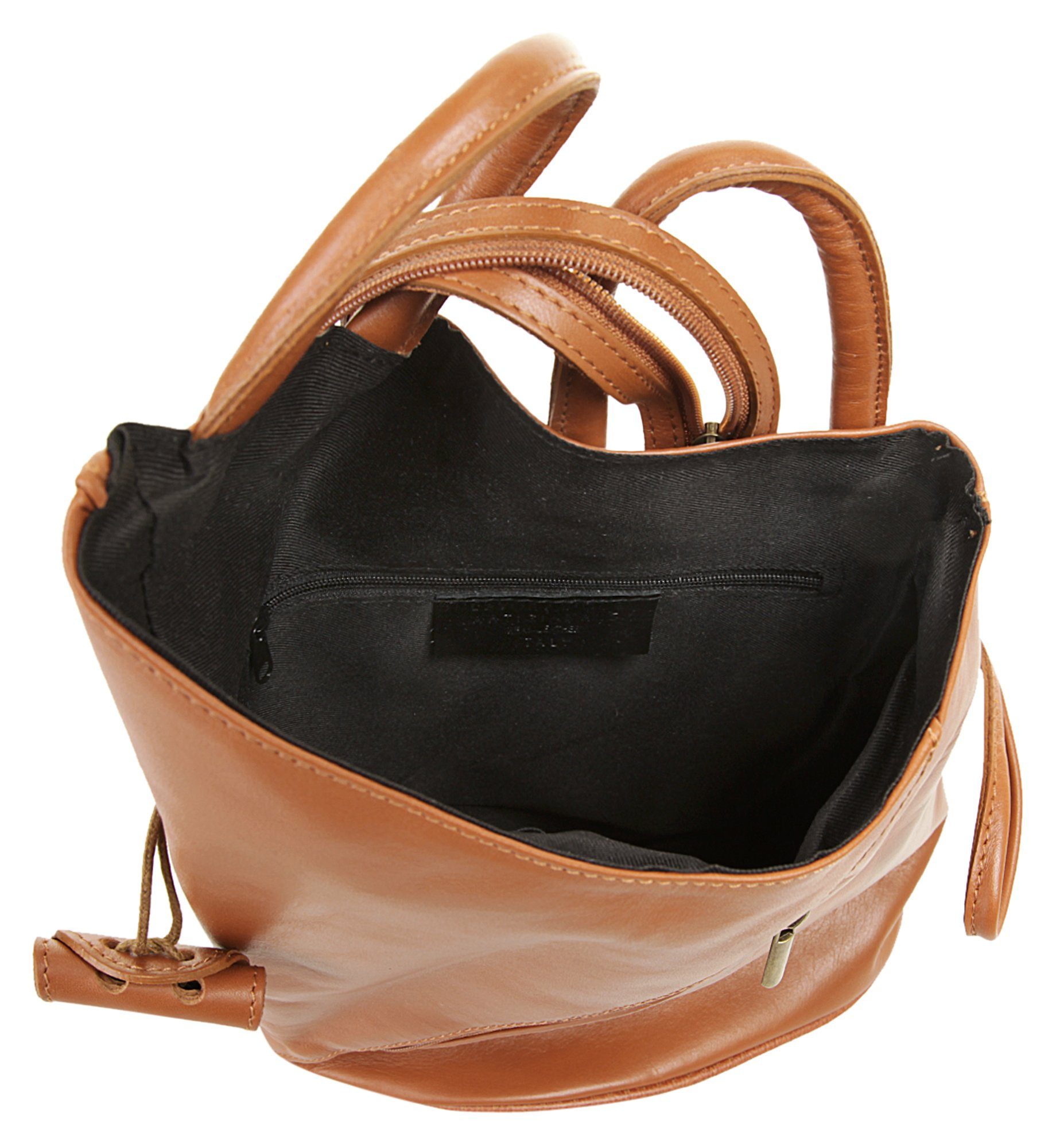 Samantha Look Rugzak echt leer, made in italy