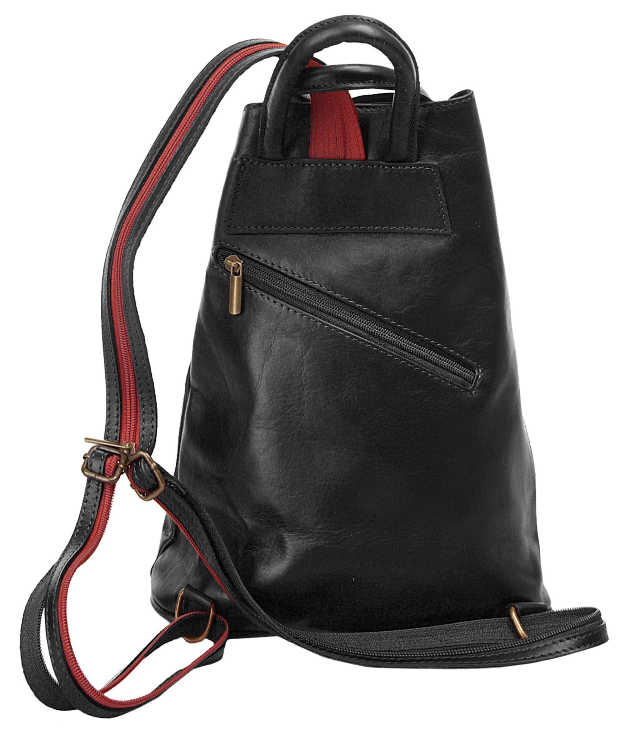Samantha Look Rugzak echt leer, made in italy