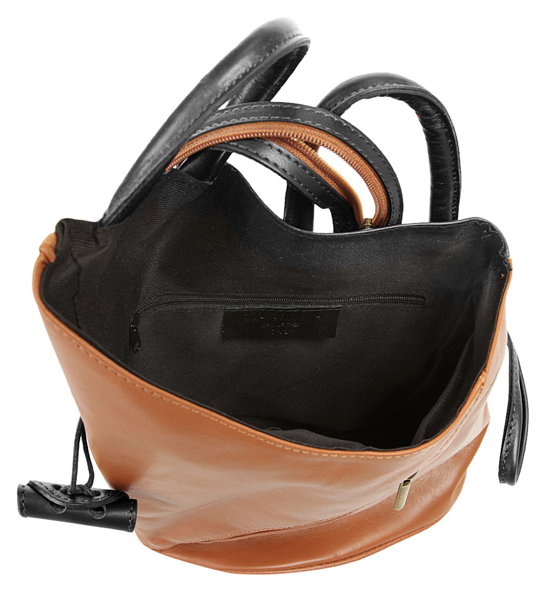 Samantha Look Rugzak echt leer, made in italy
