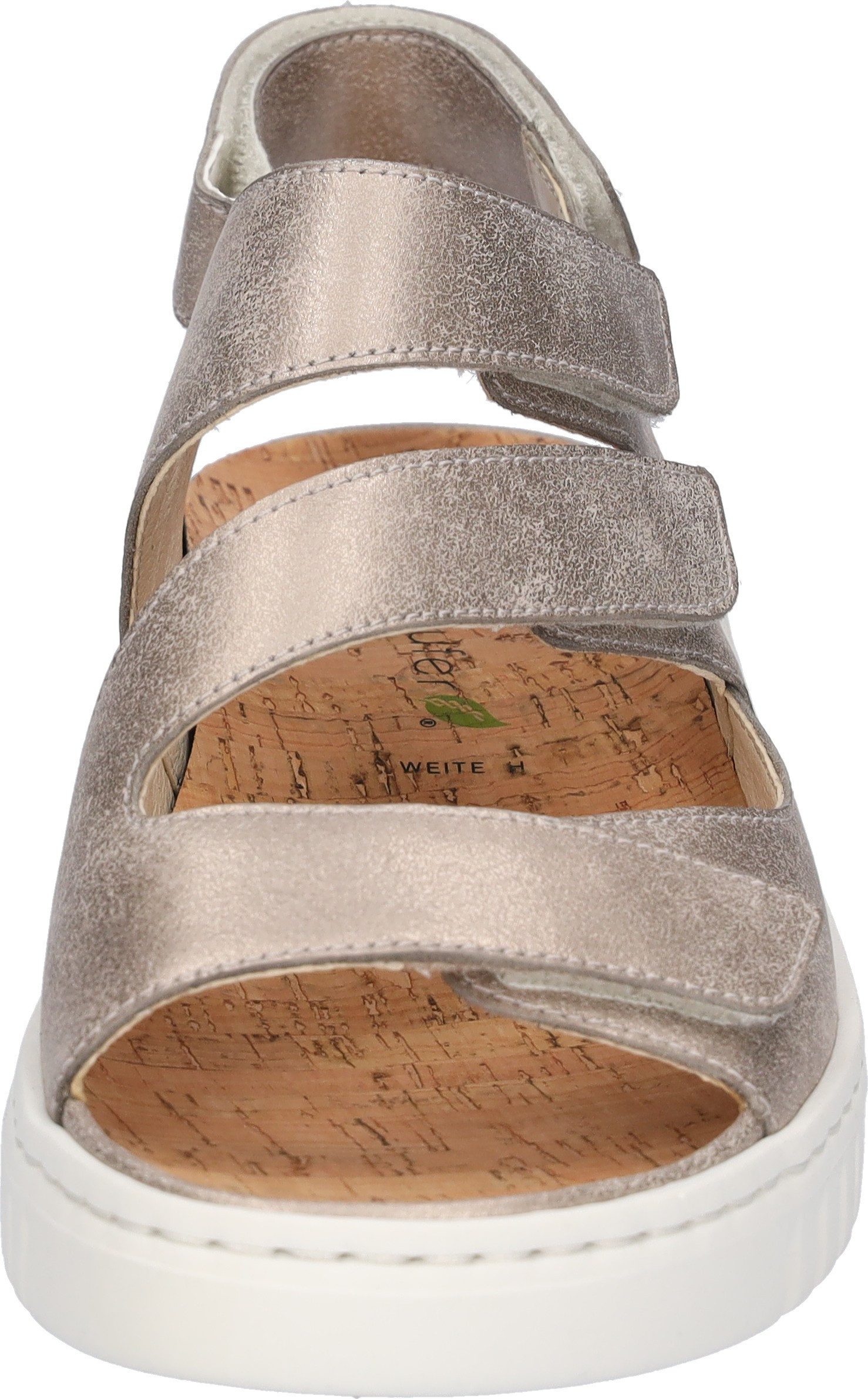 Waldläufer Plateausandalen H-Willow , zomerschoen, klittenbandschoen, comfort-schoen in comfortbreedte h (= zeer breed)