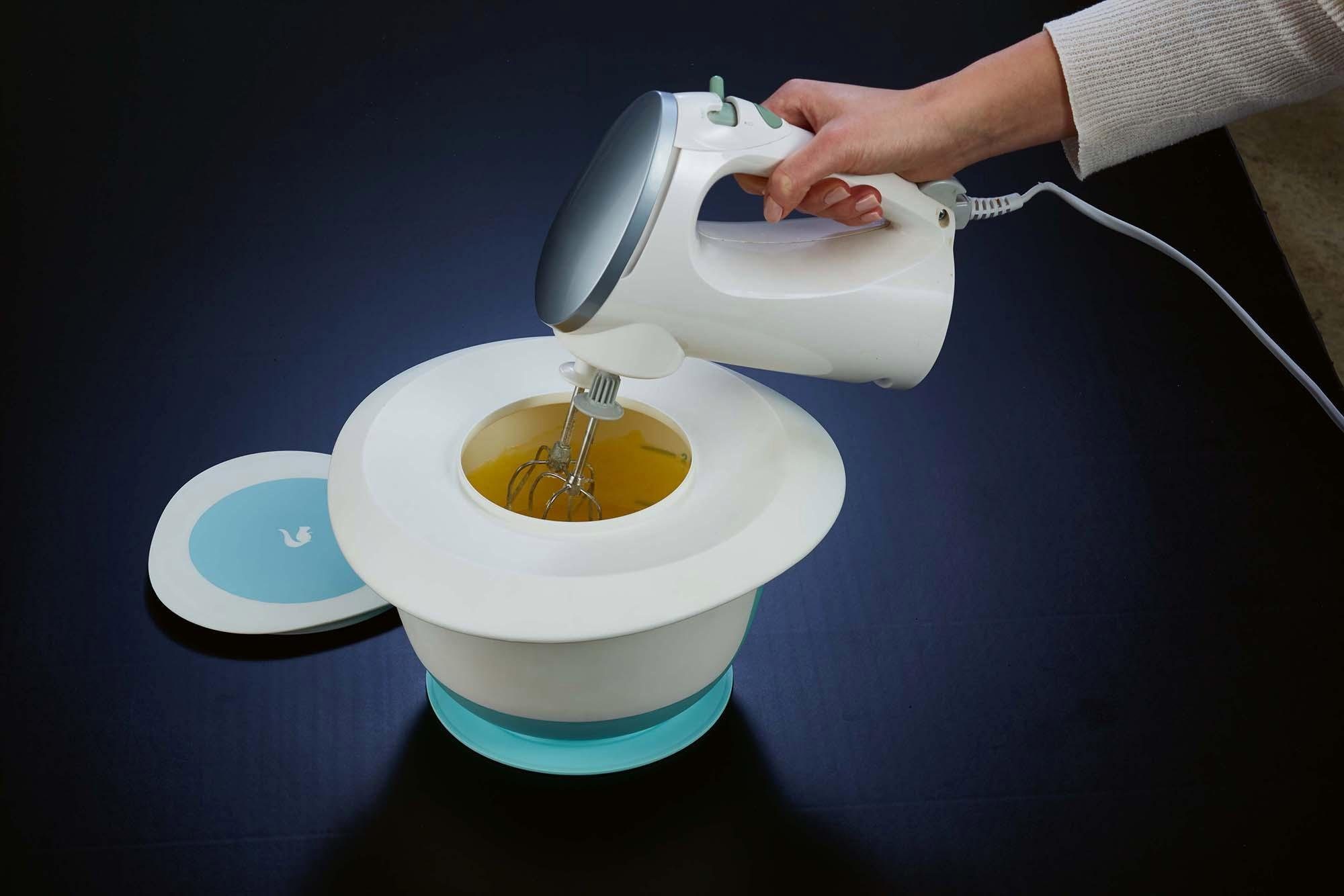 keeeper Mengkom Marla 4-in-1, met spatscherm, deegschraper, zuignap, antislip-oppervlak (set, 4-delig)