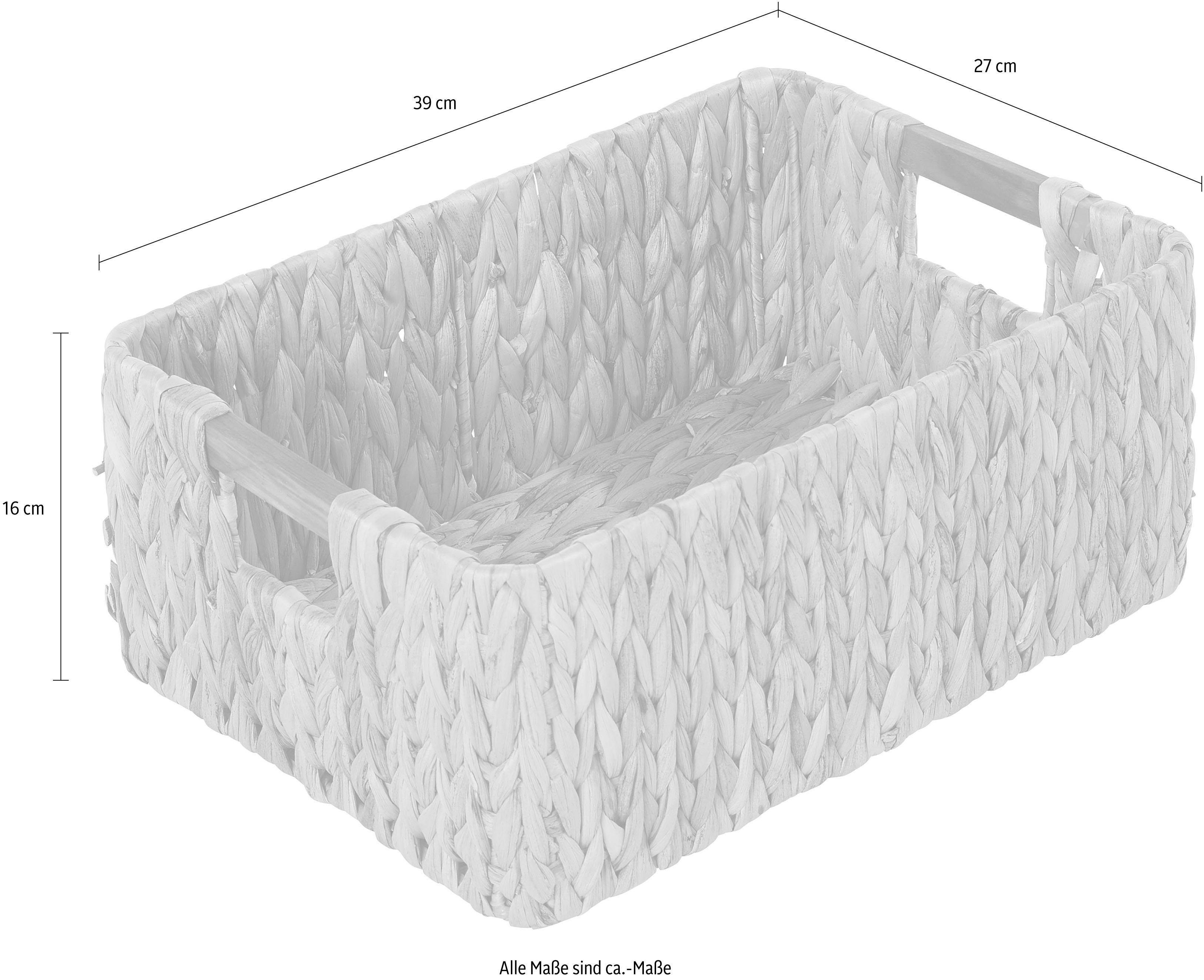 Home affaire Organizer Vlechtmand Opbergmand(B/D/H): 39/27/16 cm