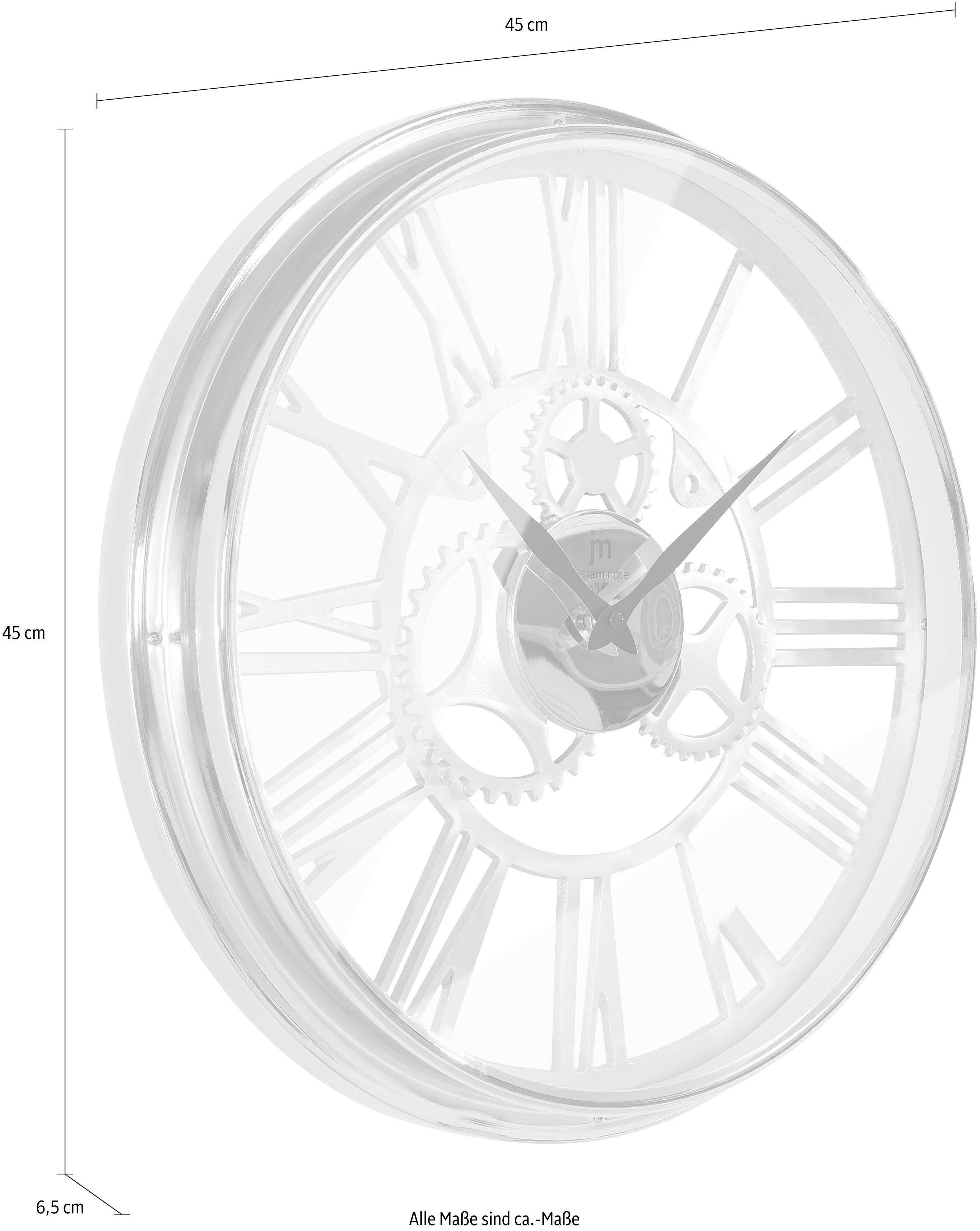 Lowell Wandklok rond, ø 45 cm, romeinse cijfers