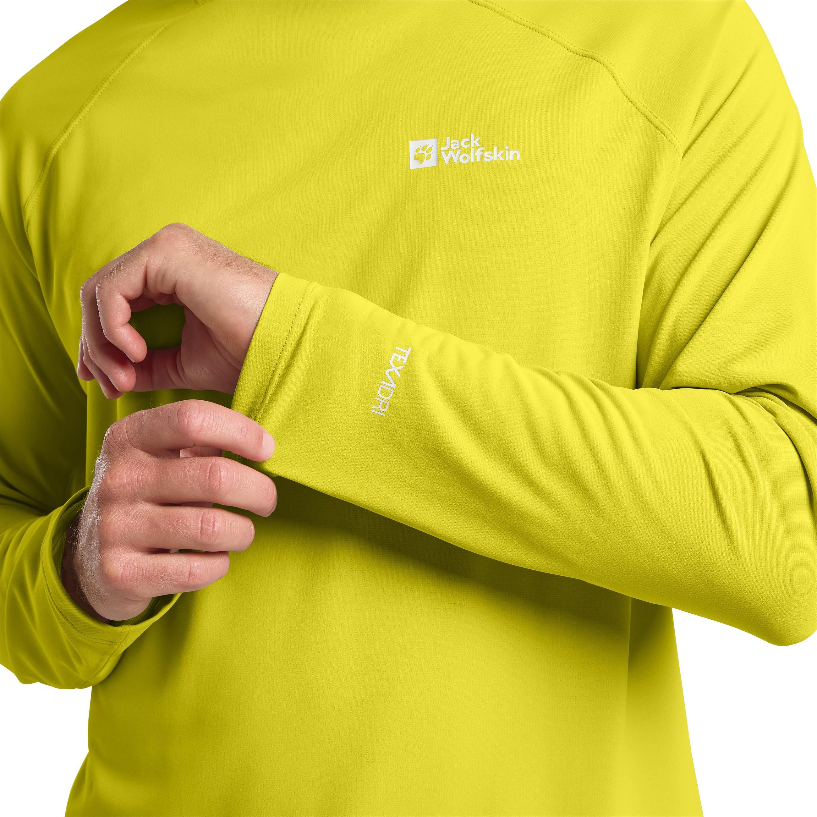 Jack Wolfskin Functioneel shirt PRELIGHT SWIFT HOODY M