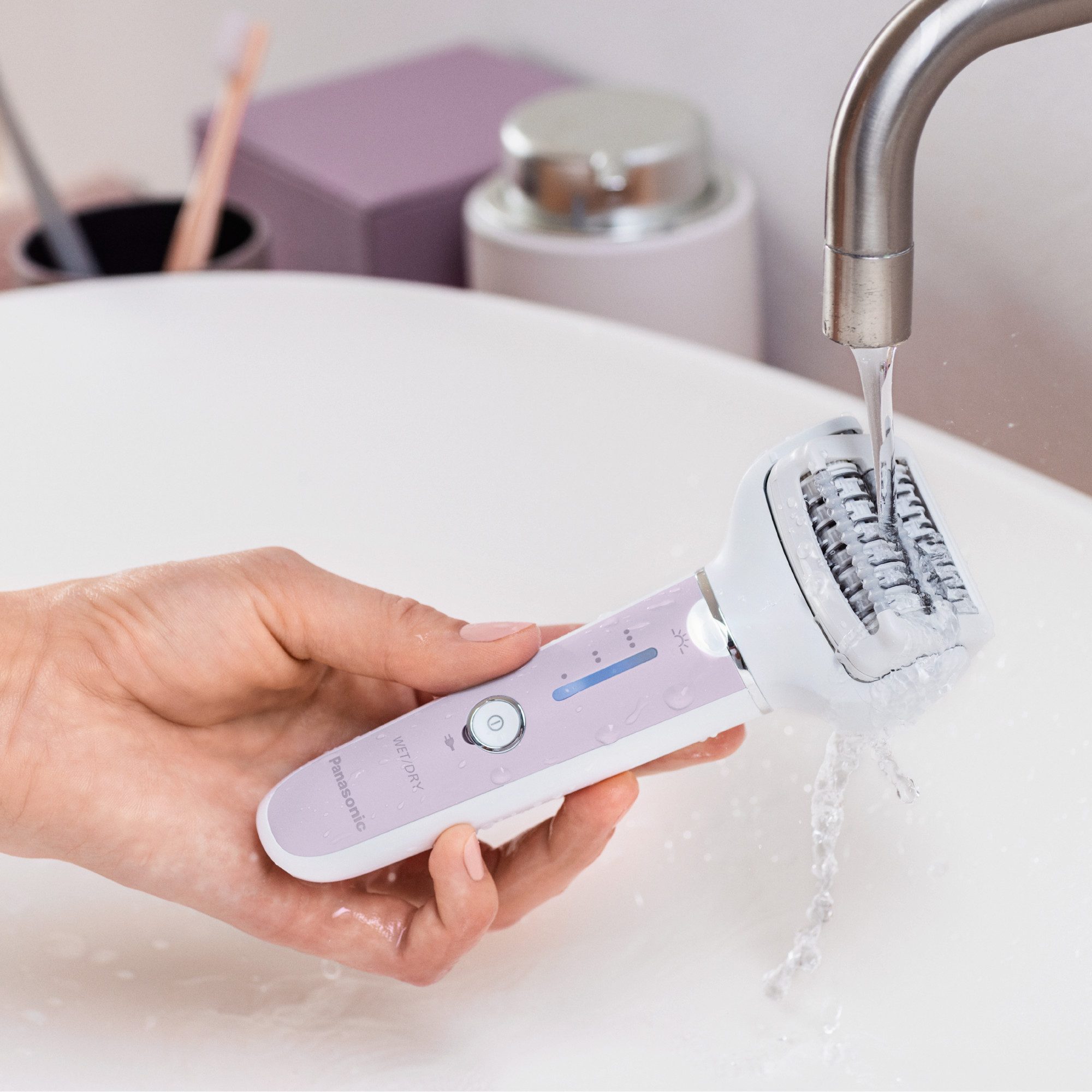 Panasonic Epilator ES-EY30-V503 2-in-1 nat-/droogepilator
