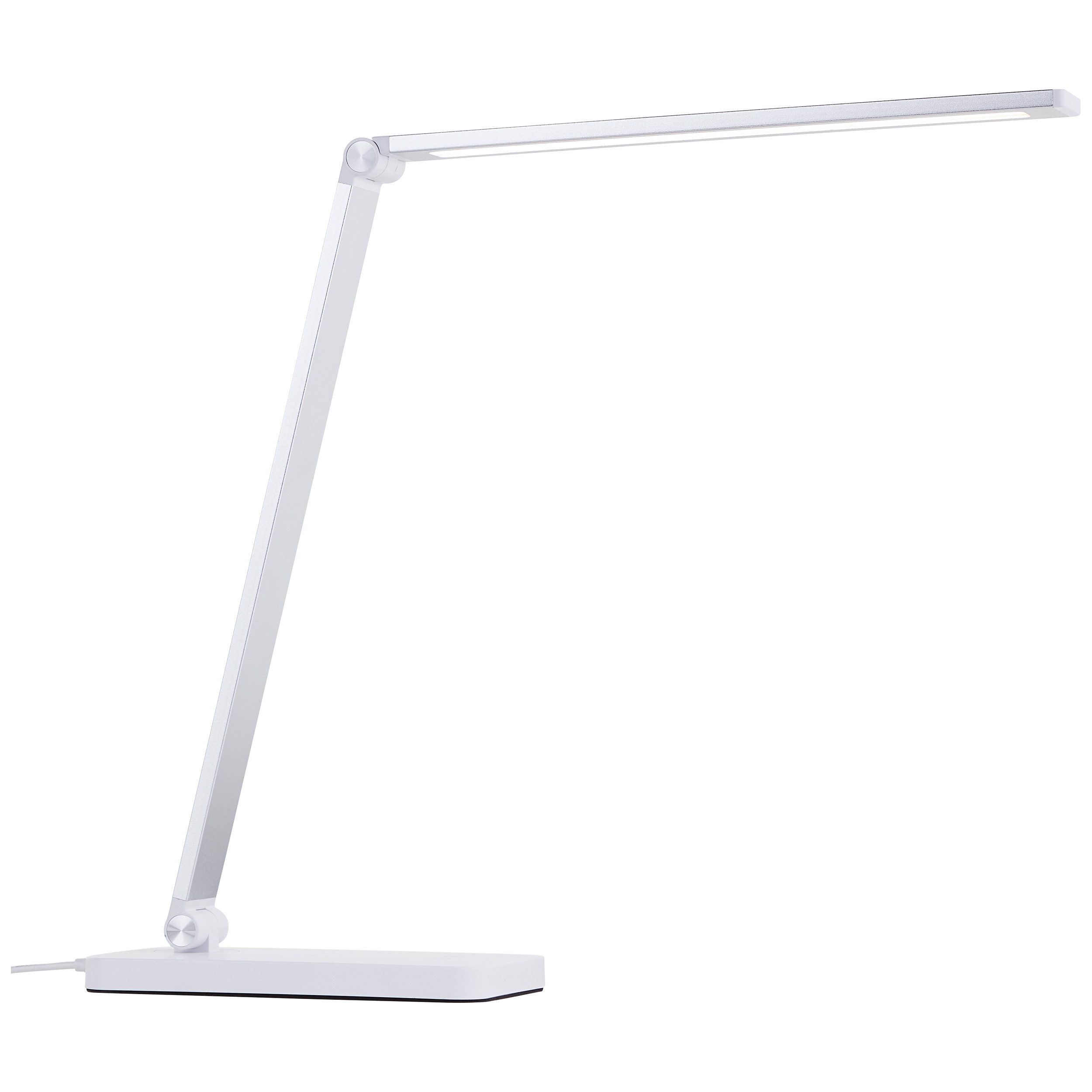 Brilliant Leuchten Led-tafellamp Florence 38 x 11 x 34 cm, 610 lm, 2700-6500k, 3-traps dimbaar, usb, draaibaar